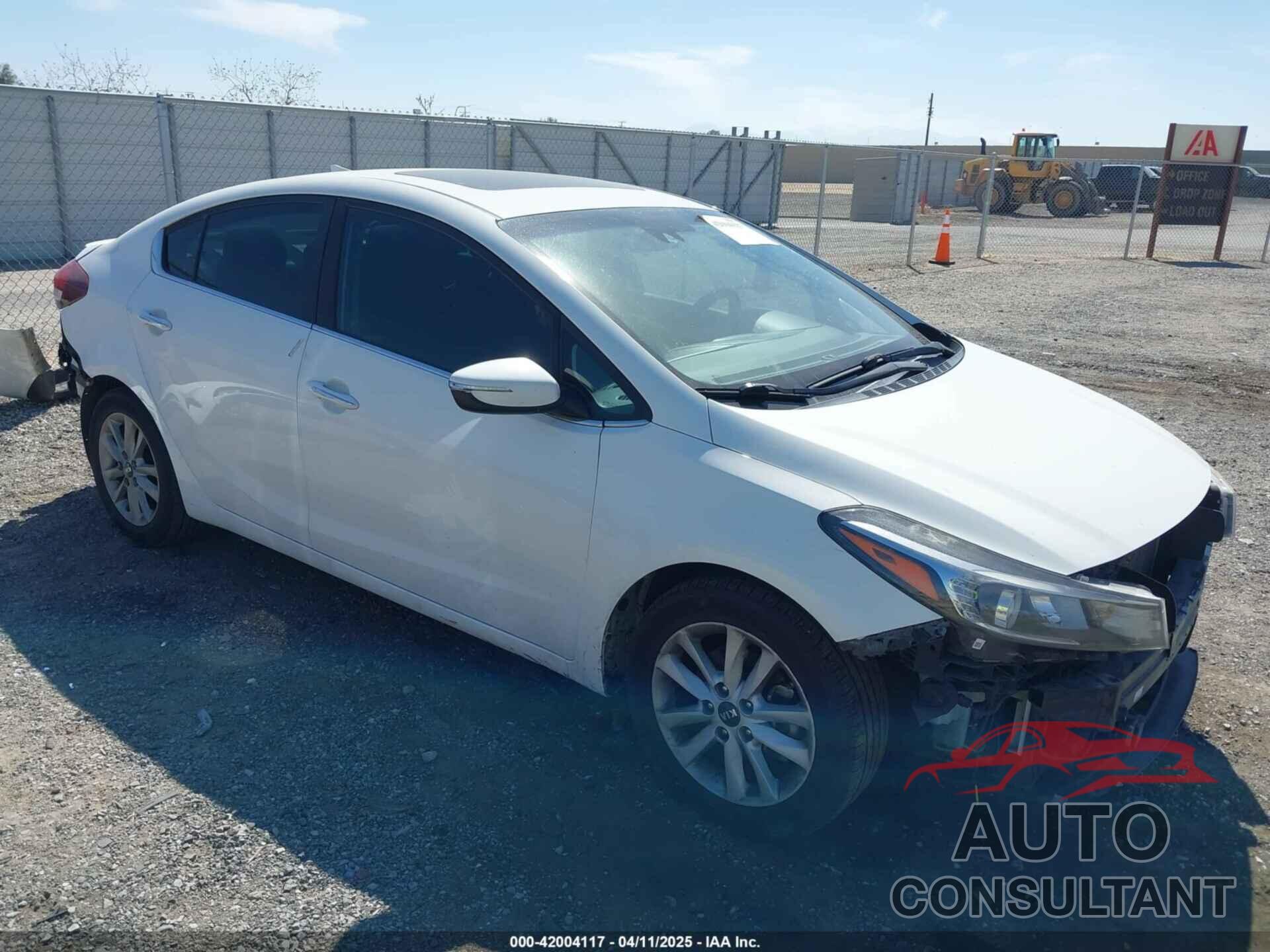 KIA FORTE 2017 - 3KPFL4A71HE086412