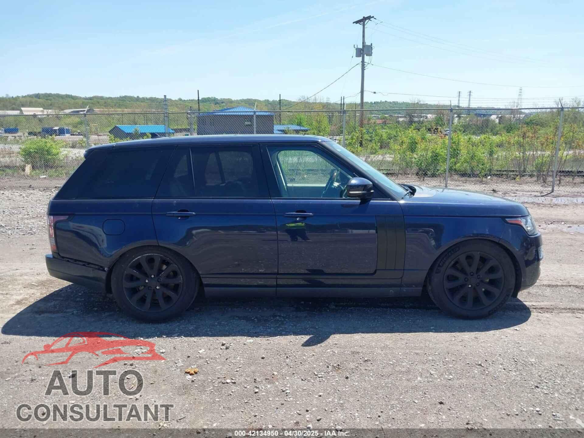 LAND ROVER RANGE ROVER 2015 - SALGS2VF3FA217507