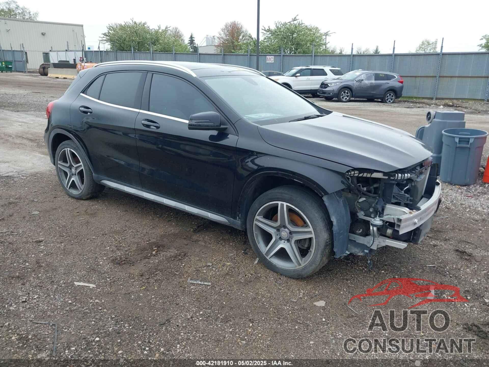 MERCEDES-BENZ GLA 250 2015 - WDCTG4GB6FJ040796