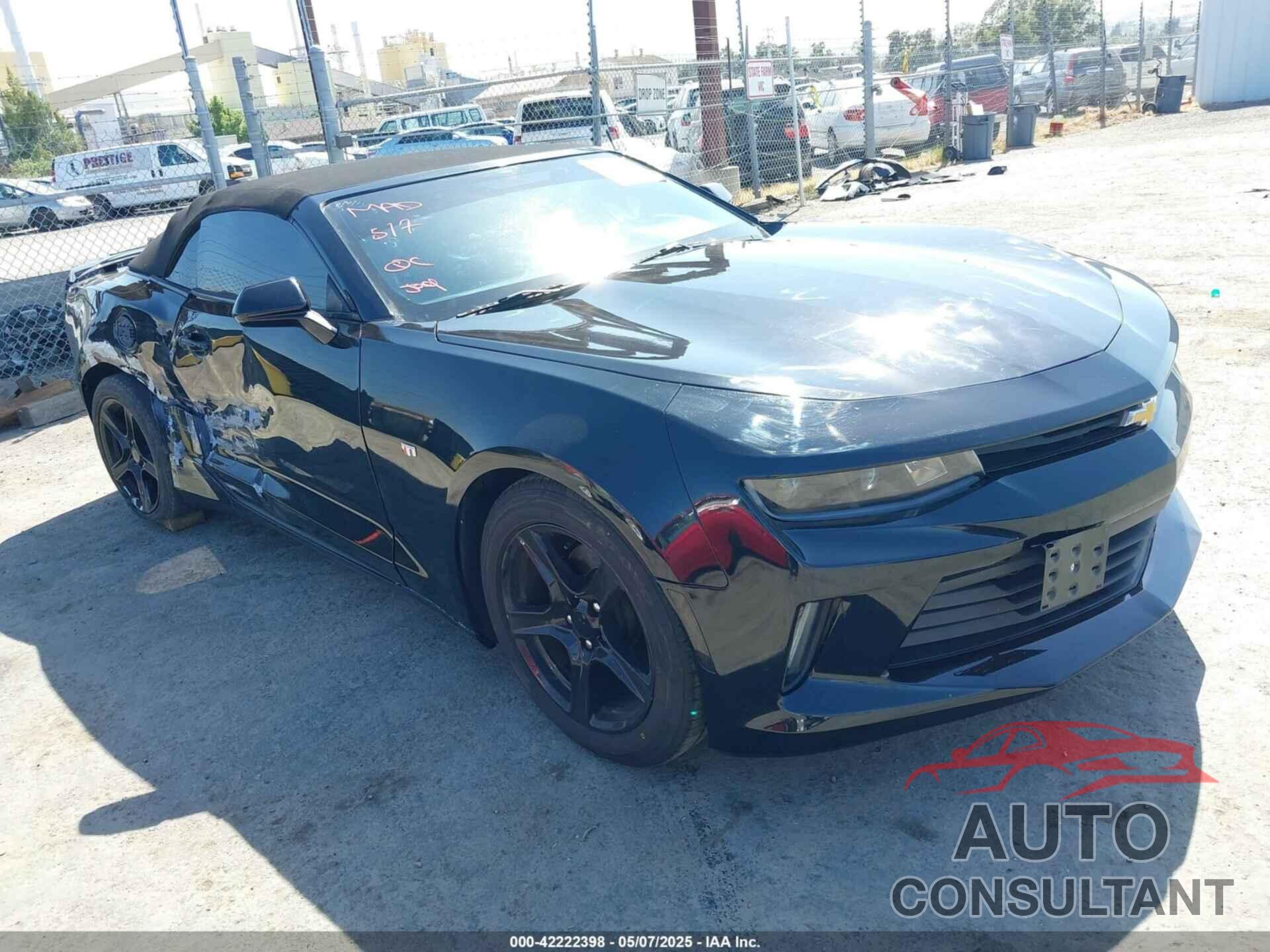 CHEVROLET CAMARO 2016 - 1G1FB3DSXG0164103