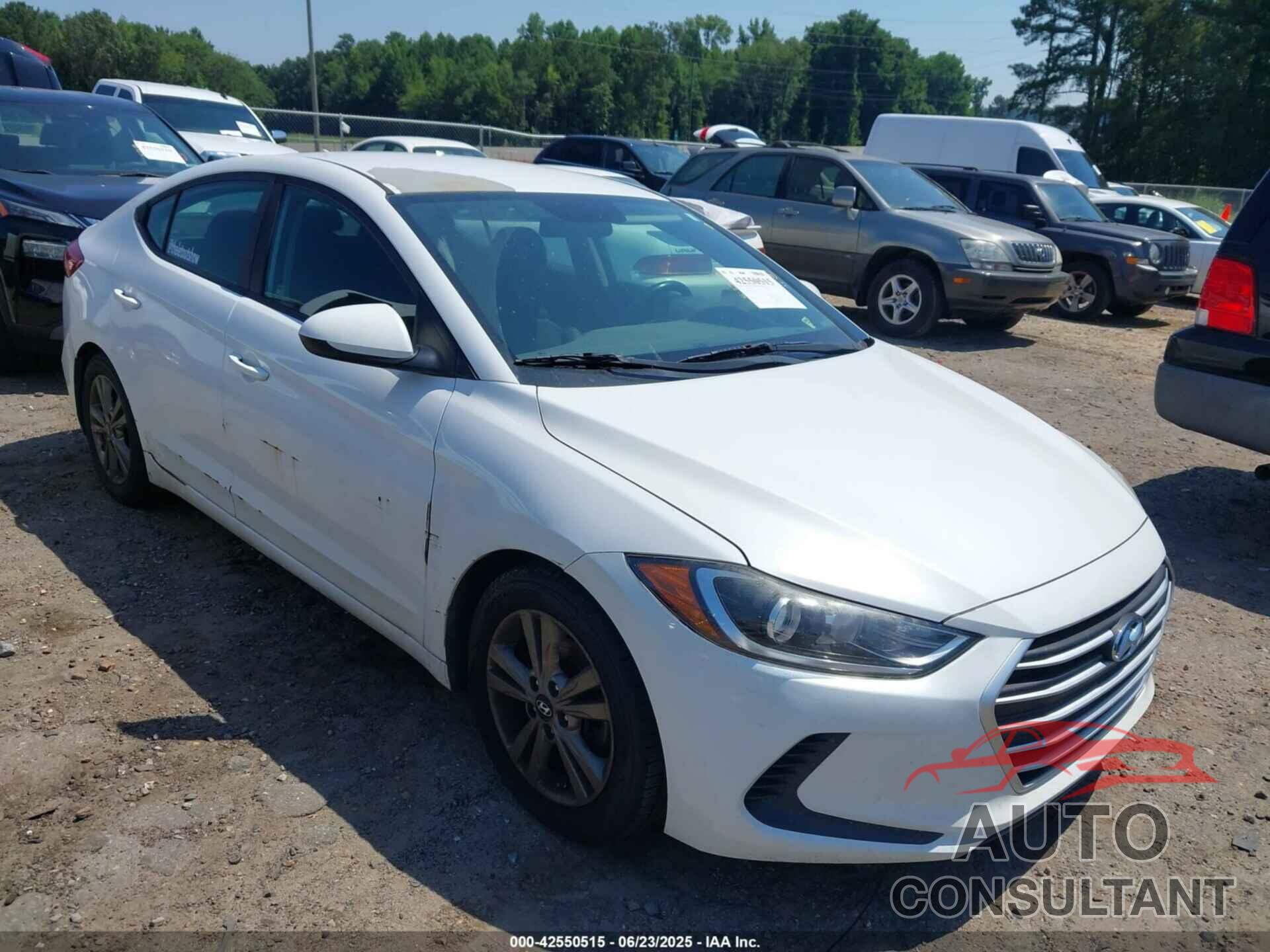 HYUNDAI ELANTRA 2018 - 5NPD84LF9JH396662