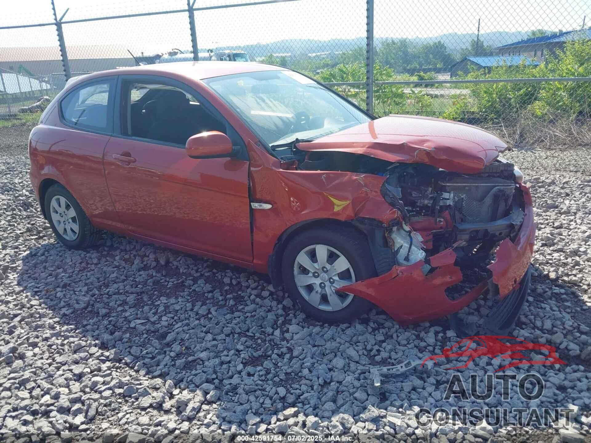 HYUNDAI ACCENT 2010 - KMHCM3AC2AU167624