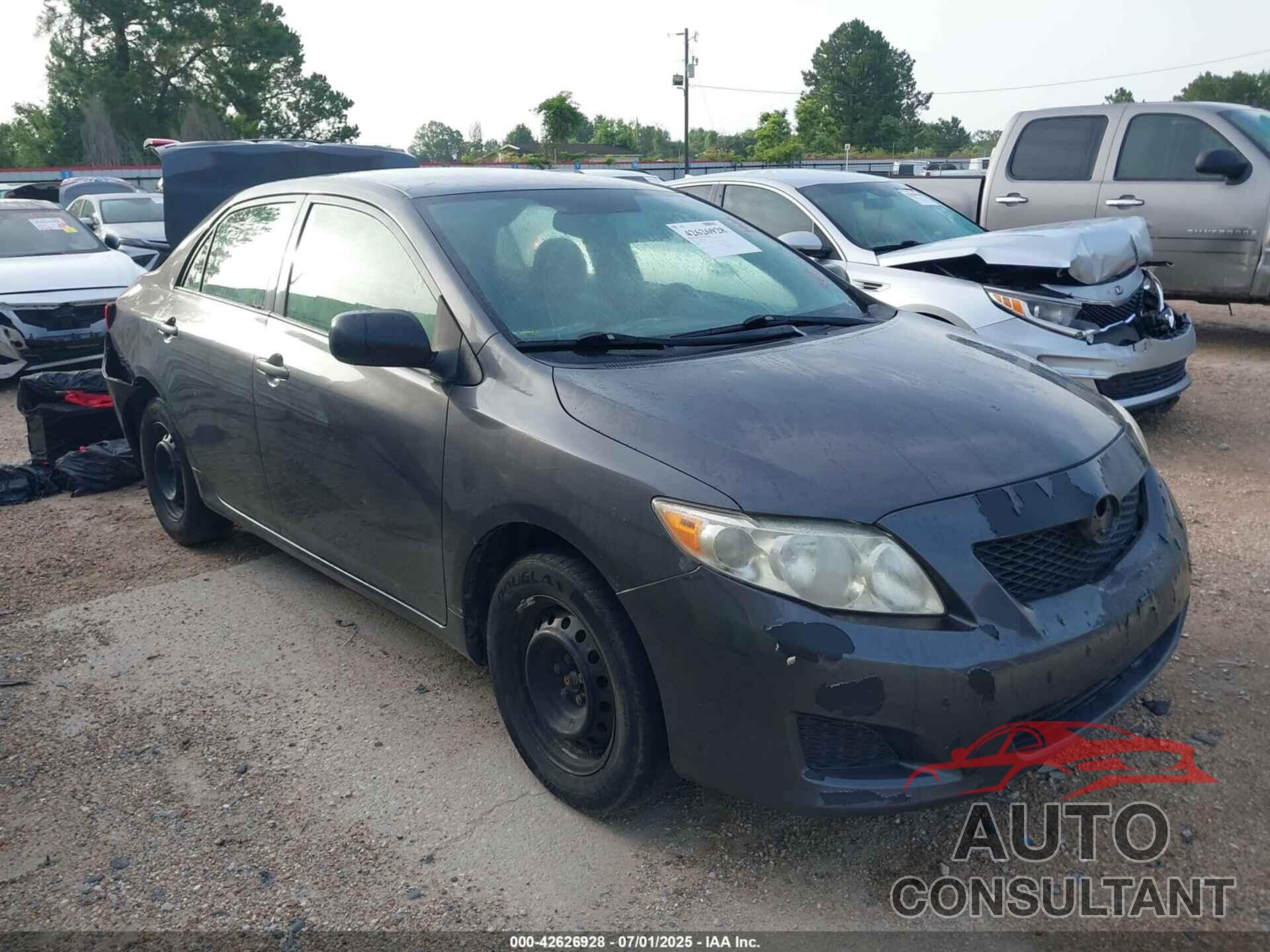 TOYOTA COROLLA 2009 - JTDBL40E299072555