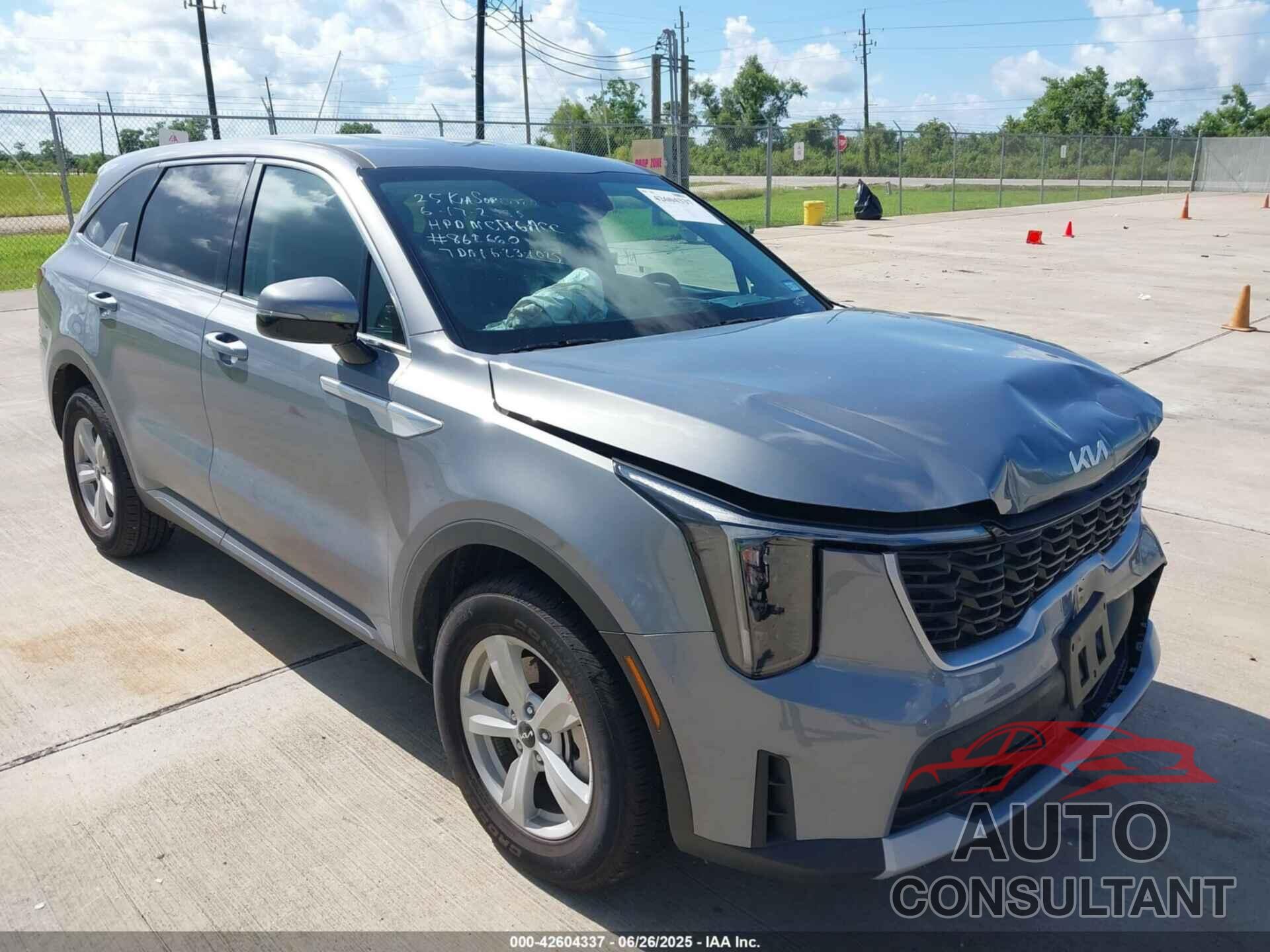 KIA SORENTO 2025 - 5XYRG4JC7SG364187