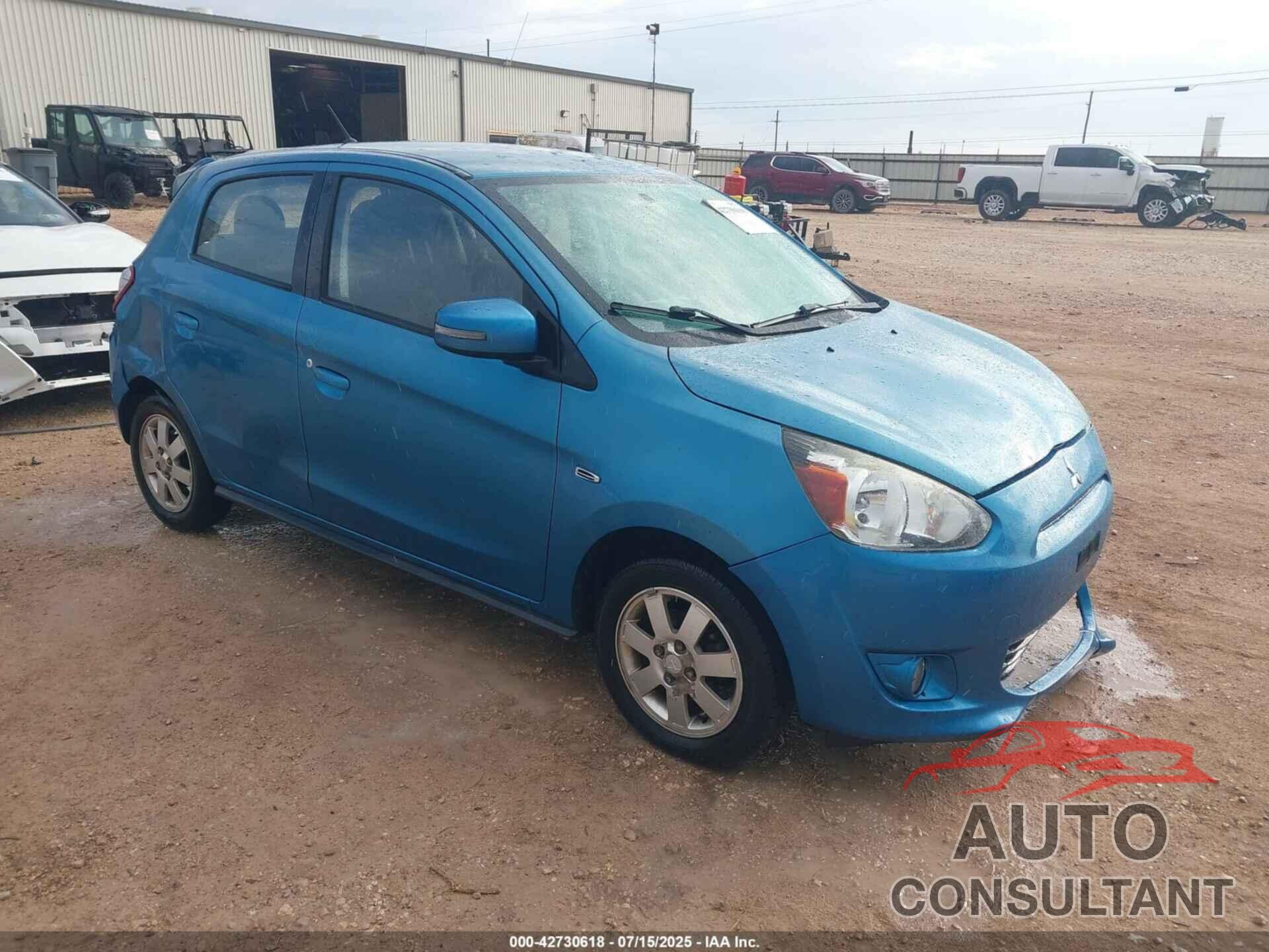 MITSUBISHI MIRAGE 2015 - ML32A4HJ5FH008313