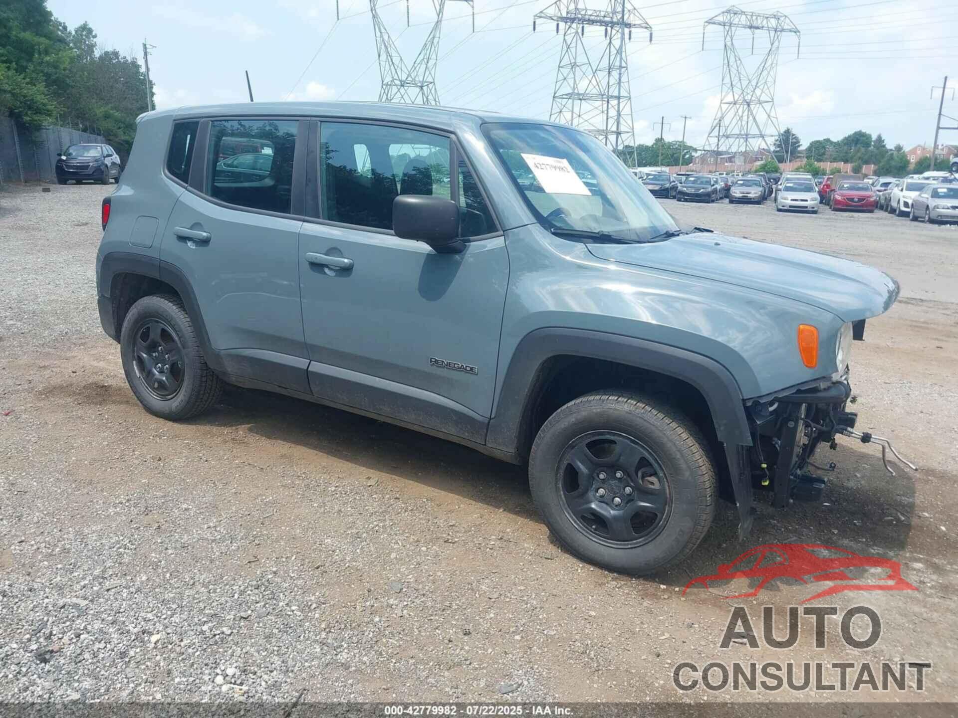 JEEP RENEGADE 2018 - ZACCJBAB5JPH36126