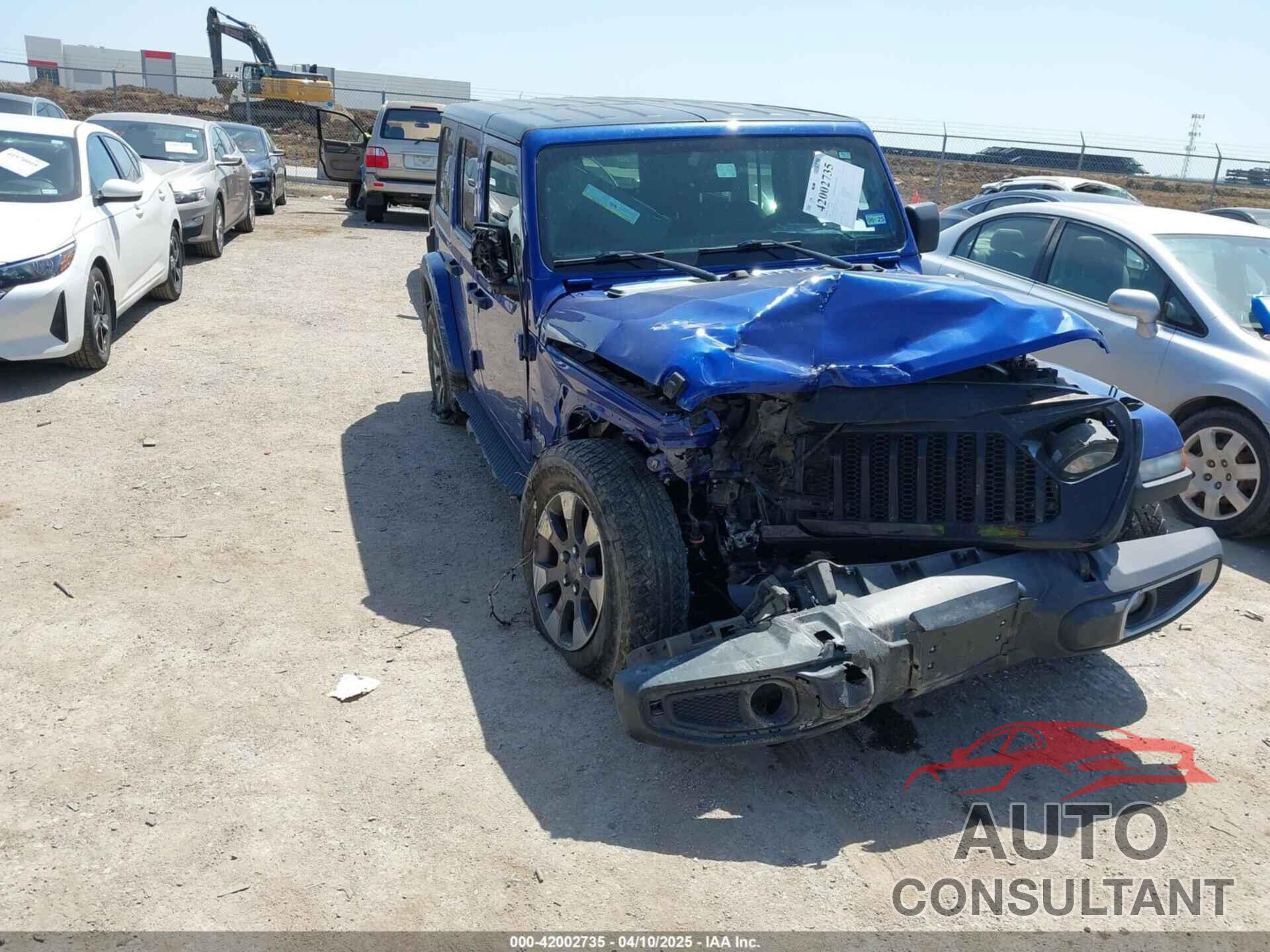 JEEP WRANGLER UNLIMITED 2018 - 1C4HJXEN4JW321227