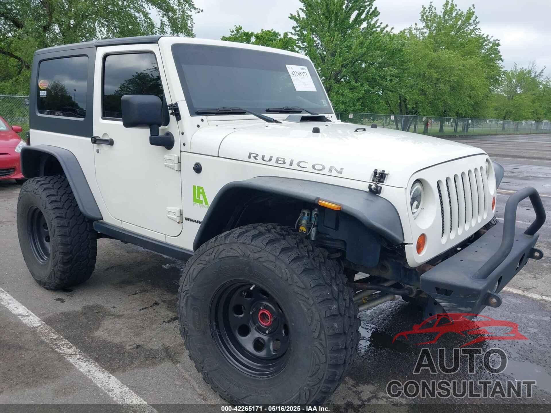 JEEP WRANGLER 2010 - 1J4BA6D10AL220874