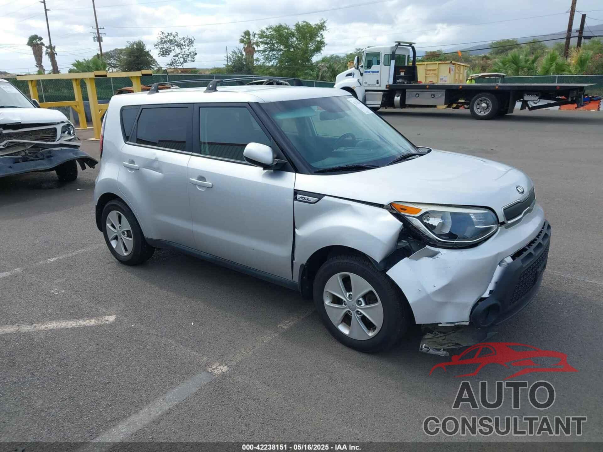 KIA SOUL 2015 - KNDJN2A26F7778224