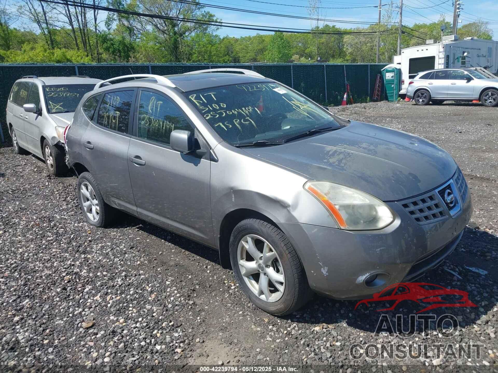 NISSAN ROGUE 2009 - JN8AS58V89W446326