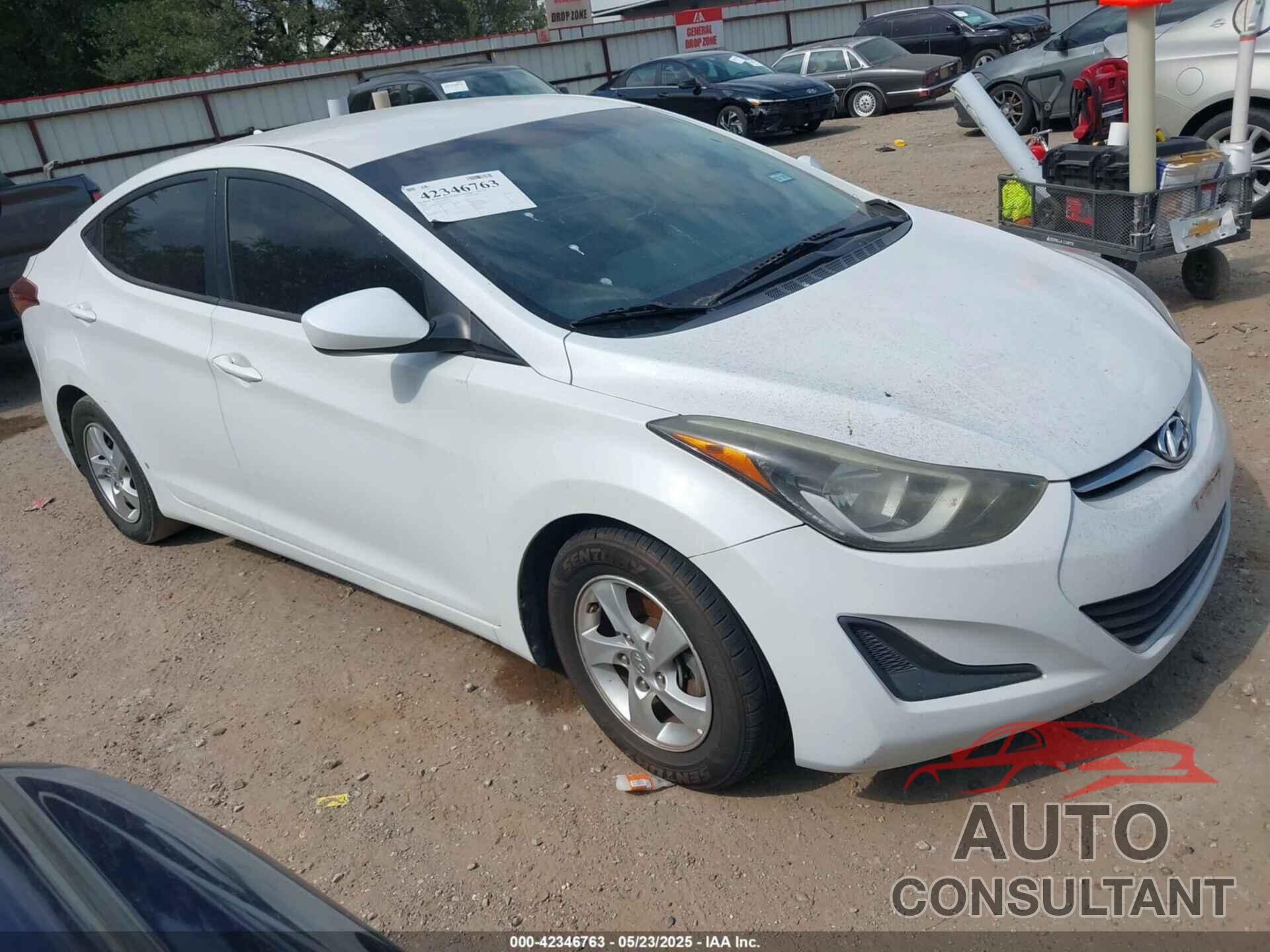 HYUNDAI ELANTRA 2015 - 5NPDH4AE1FH550248