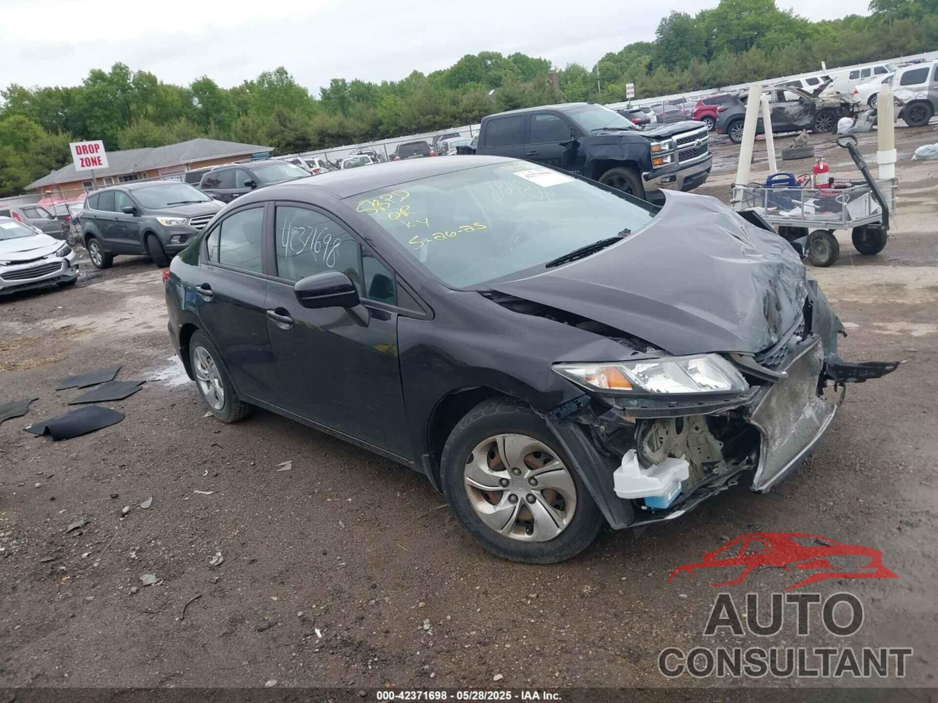 HONDA CIVIC 2014 - 19XFB2F59EE011533