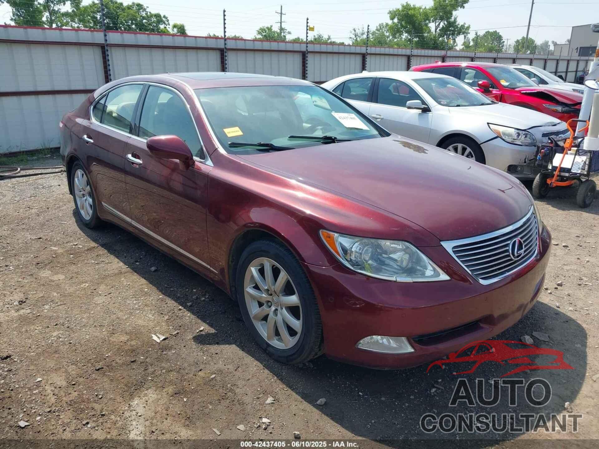LEXUS LS 460 2009 - JTHBL46F895090838