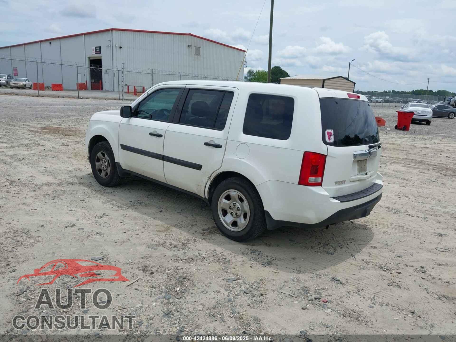 HONDA PILOT 2013 - 5FNYF3H23DB042825