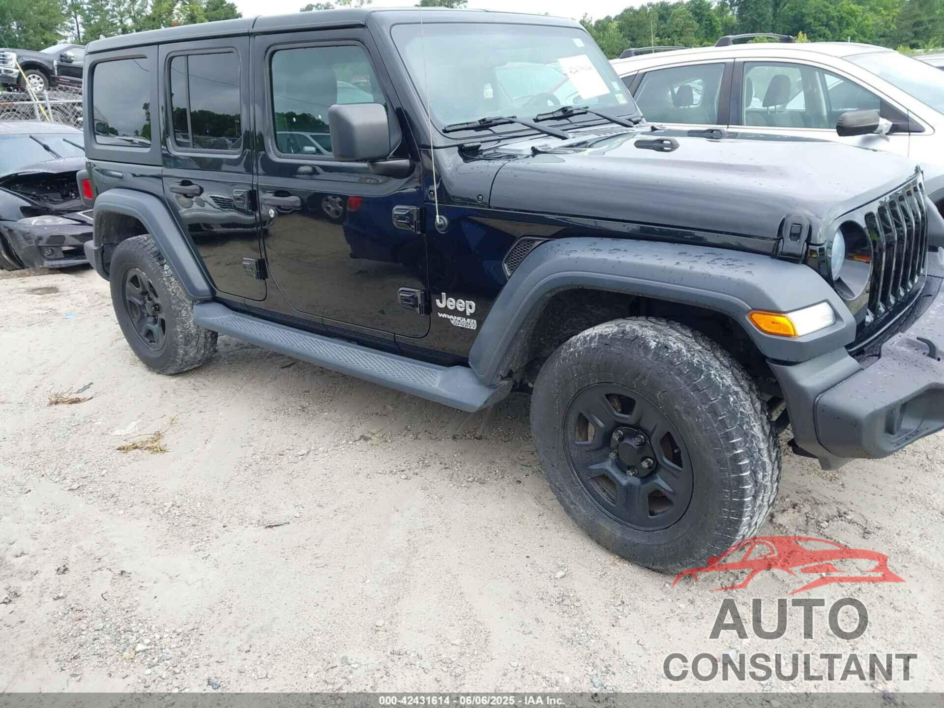 JEEP WRANGLER UNLIMITED 2018 - 1C4HJXDN9JW261544