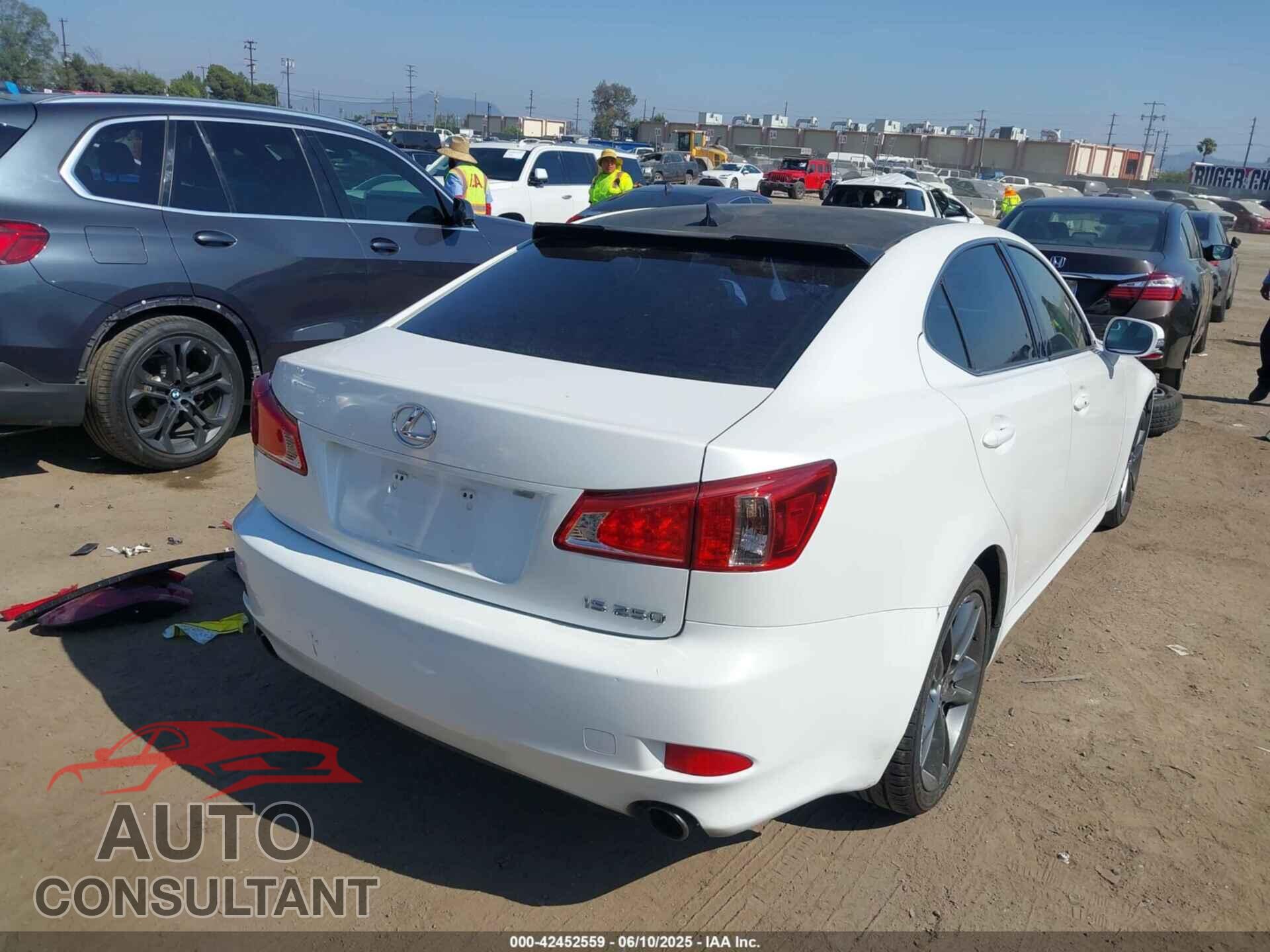 LEXUS IS 250 2011 - JTHBF5C27B5138799