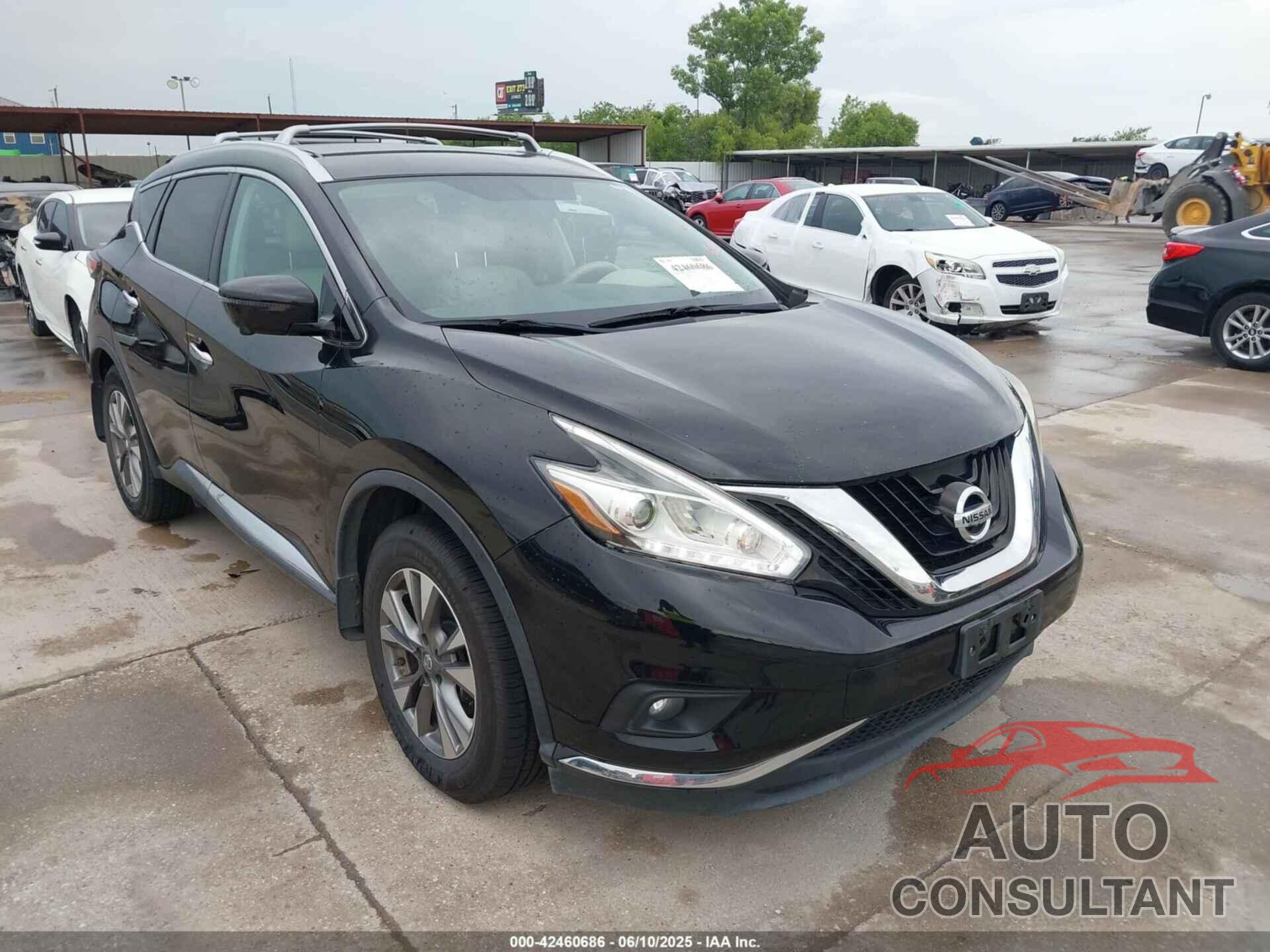 NISSAN MURANO 2017 - 5N1AZ2MH0HN161982