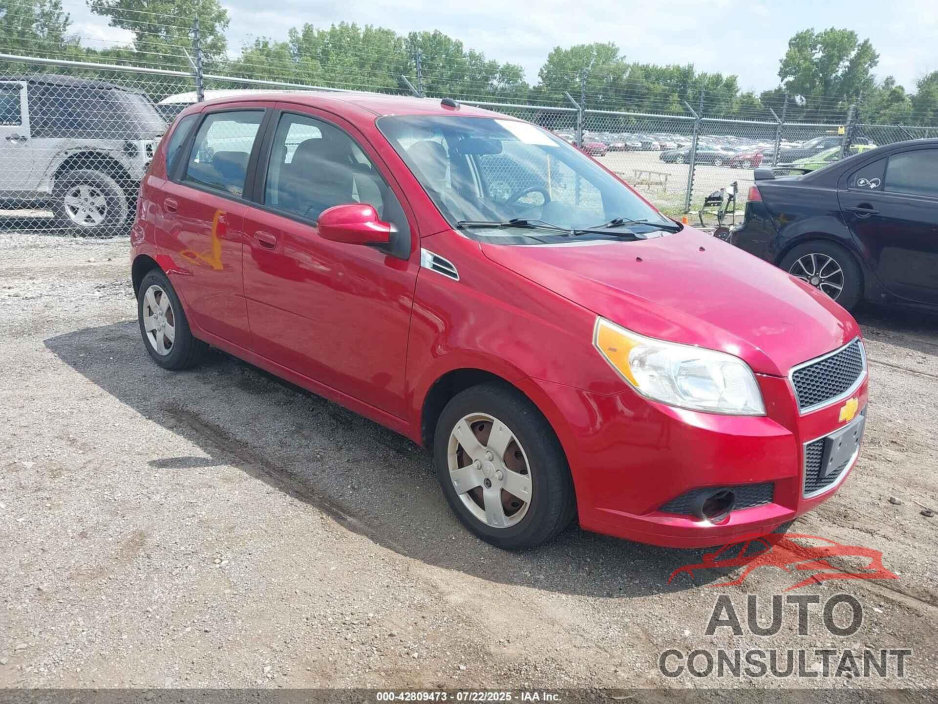CHEVROLET AVEO 2011 - KL1TD6DE1BB206260
