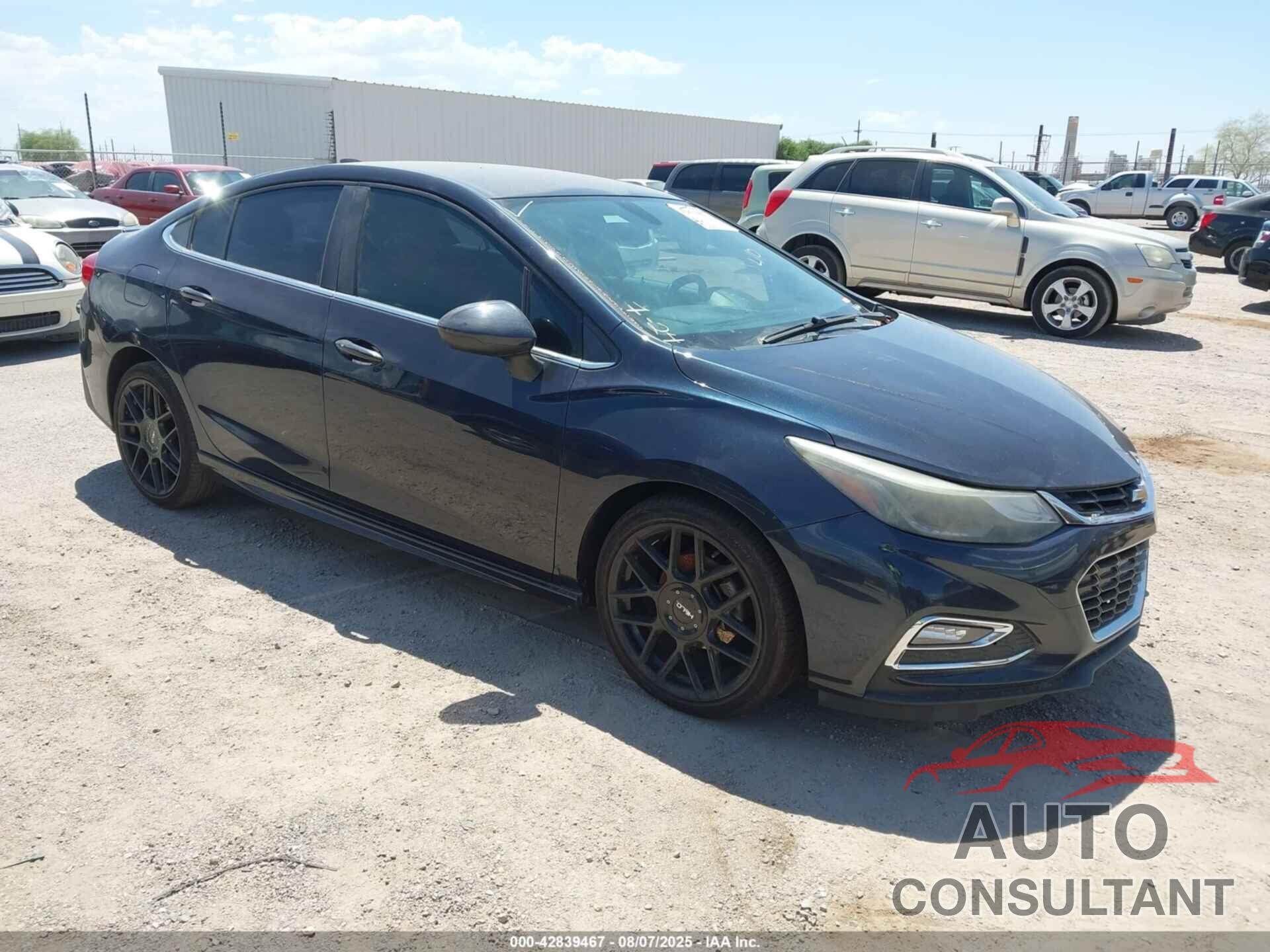 CHEVROLET CRUZE 2016 - 1G1BE5SM5G7251114