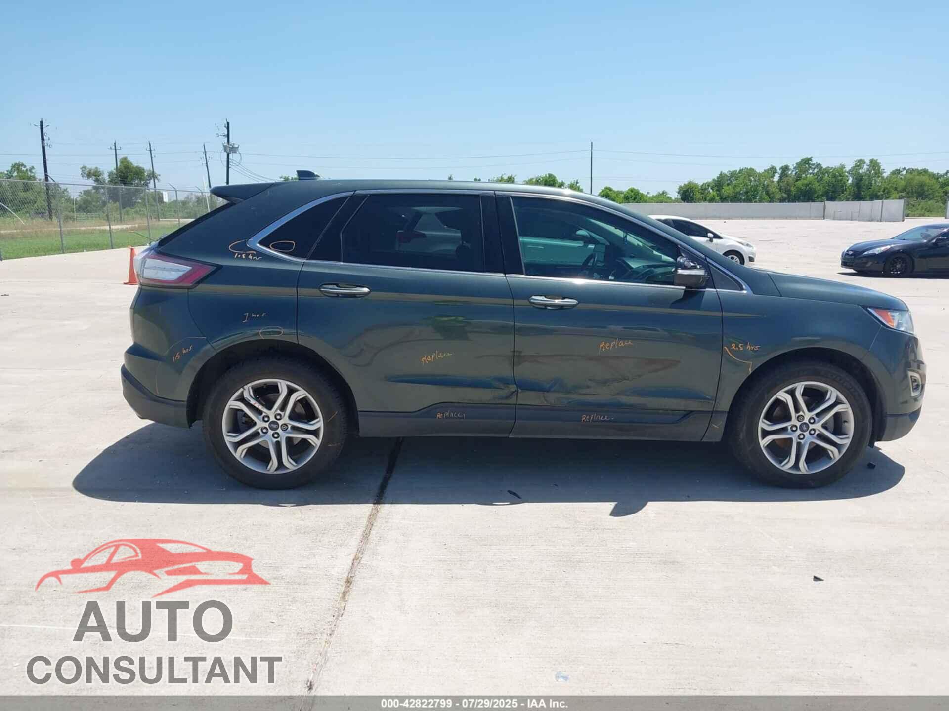 FORD EDGE 2015 - 2FMTK3K92FBB89189