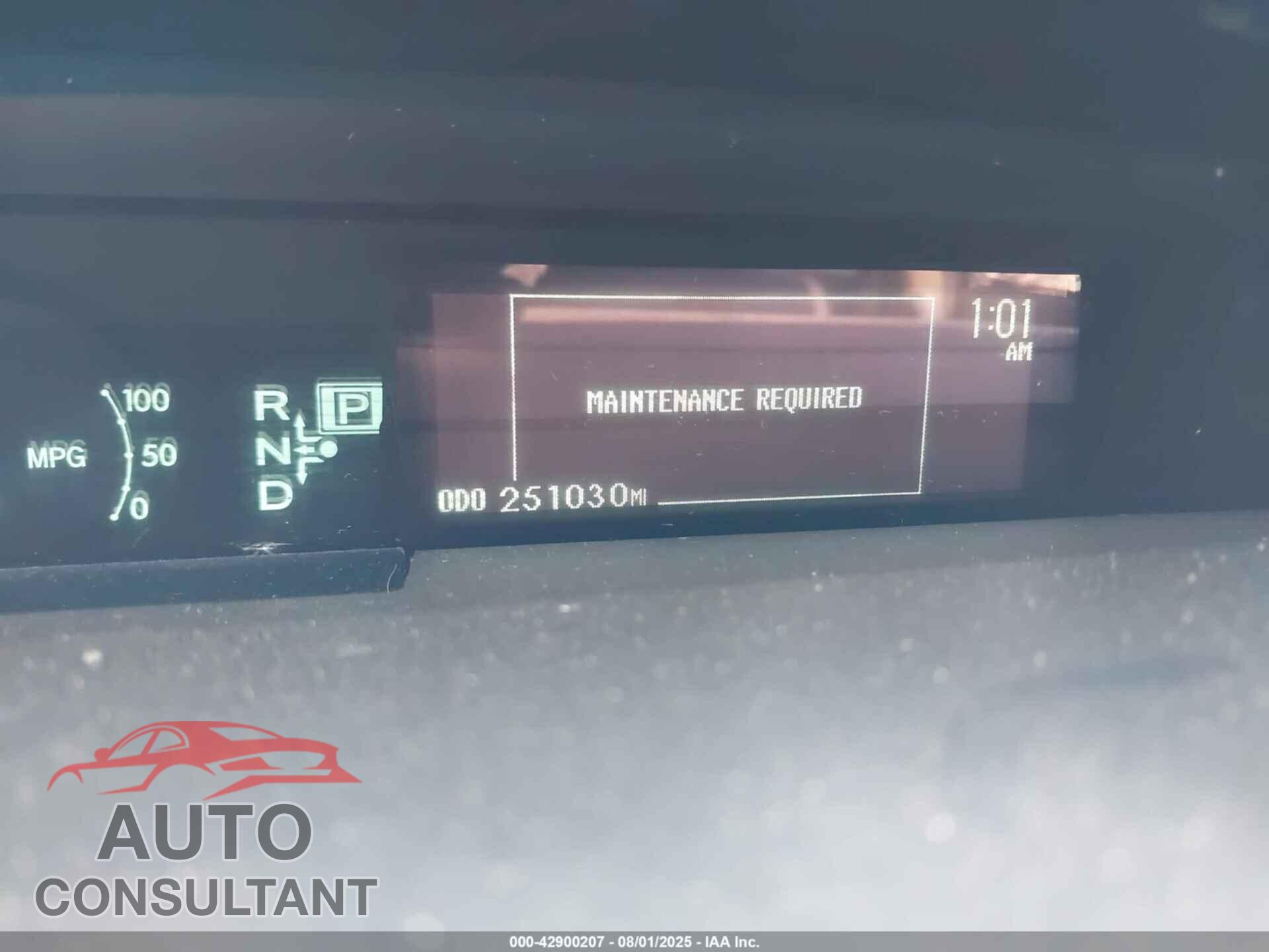 TOYOTA PRIUS 2012 - JTDKN3DU8C5410660