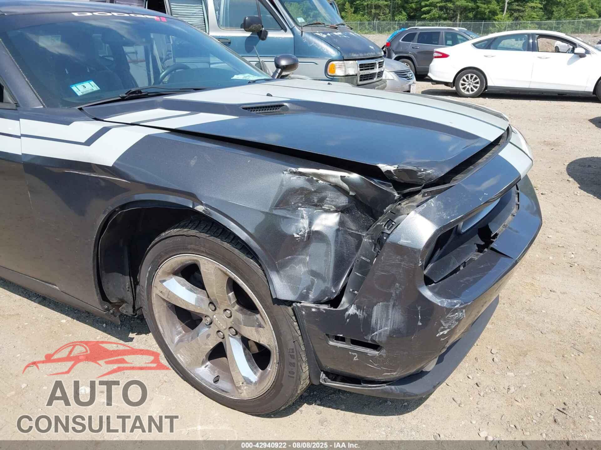 DODGE CHALLENGER 2013 - 2C3CDYAG4DH562727