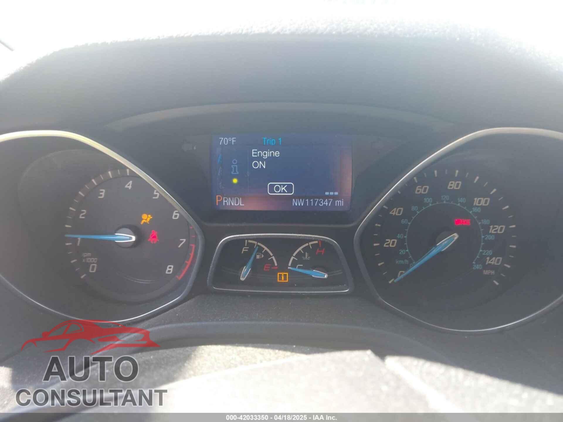 FORD FOCUS 2014 - 1FADP3F29EL190352