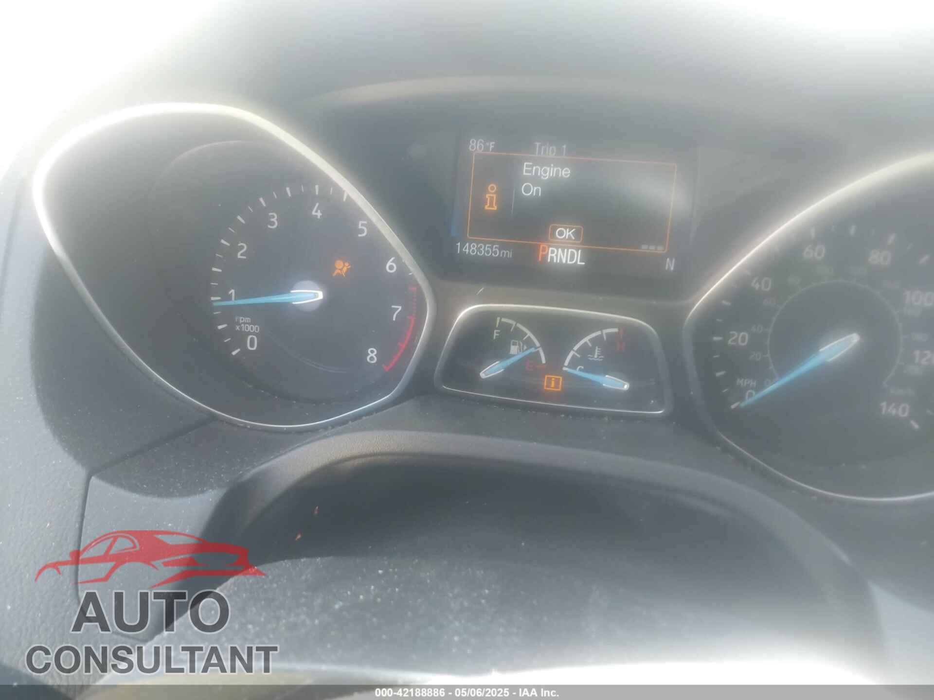 FORD FOCUS 2017 - 1FADP3F21HL237412