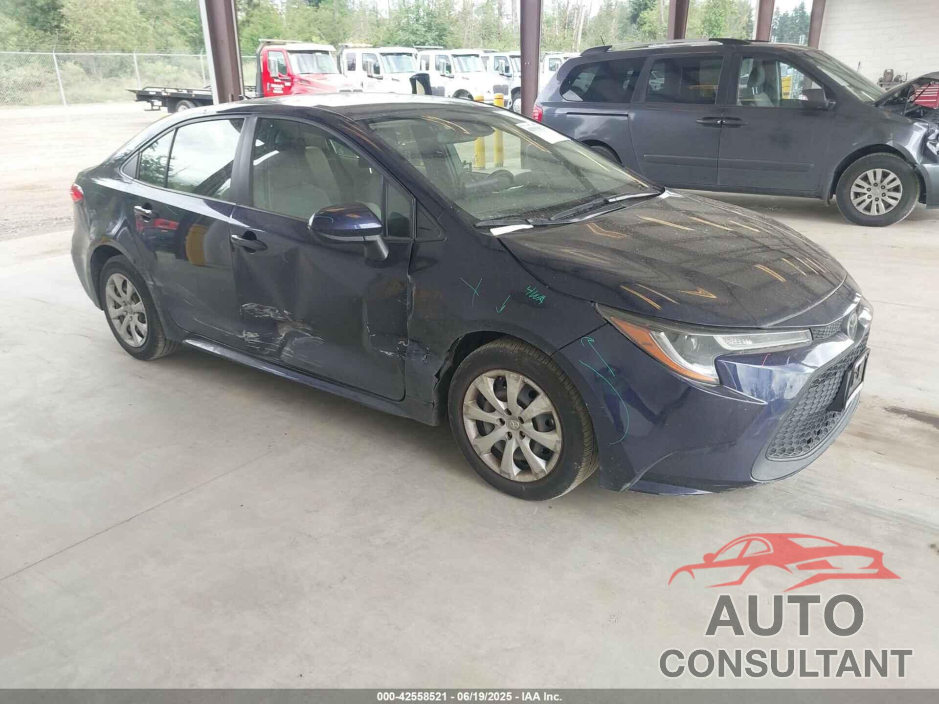 TOYOTA COROLLA 2020 - JTDEPRAE0LJ066627