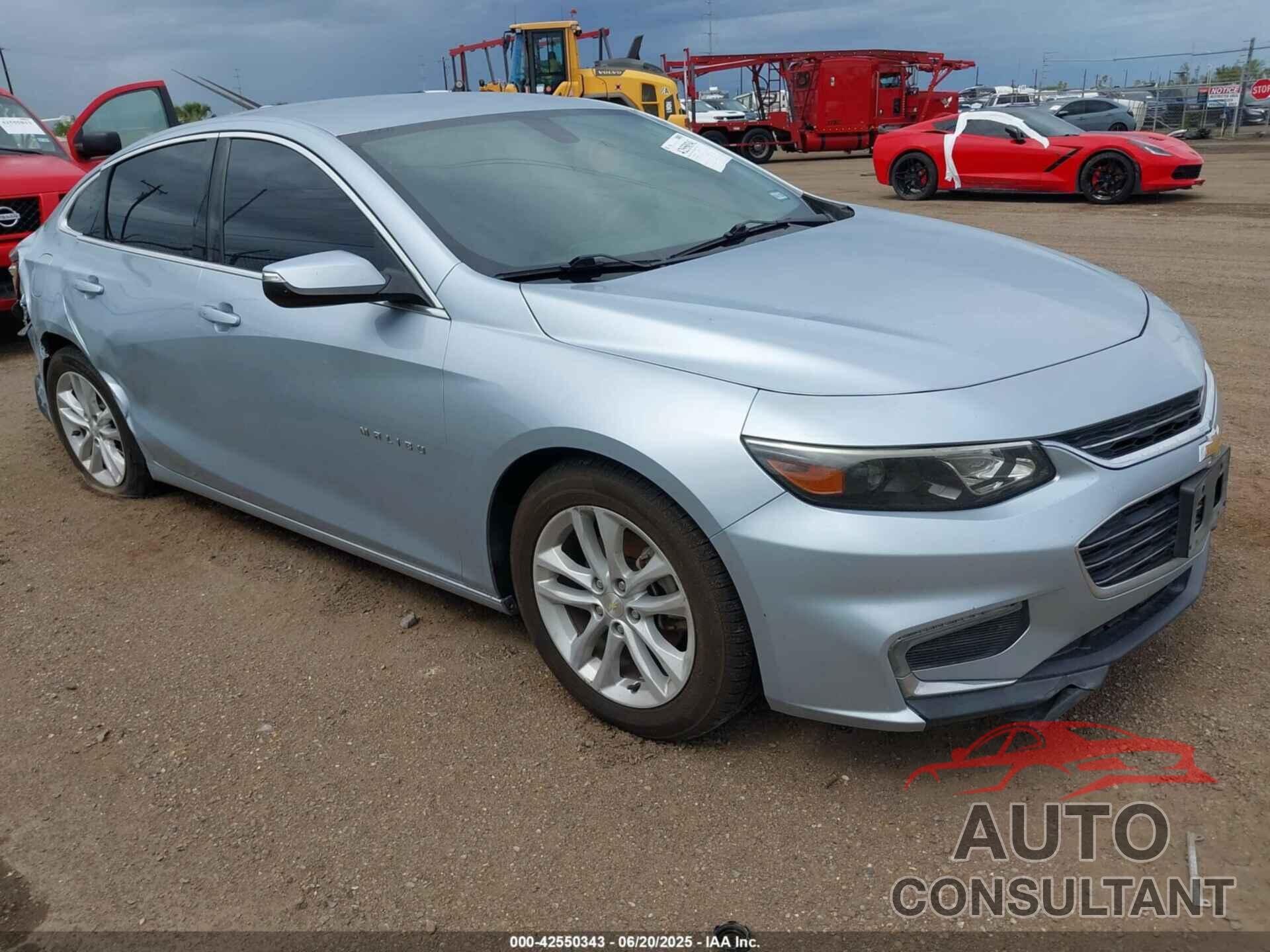 CHEVROLET MALIBU 2017 - 1G1ZE5ST5HF220491