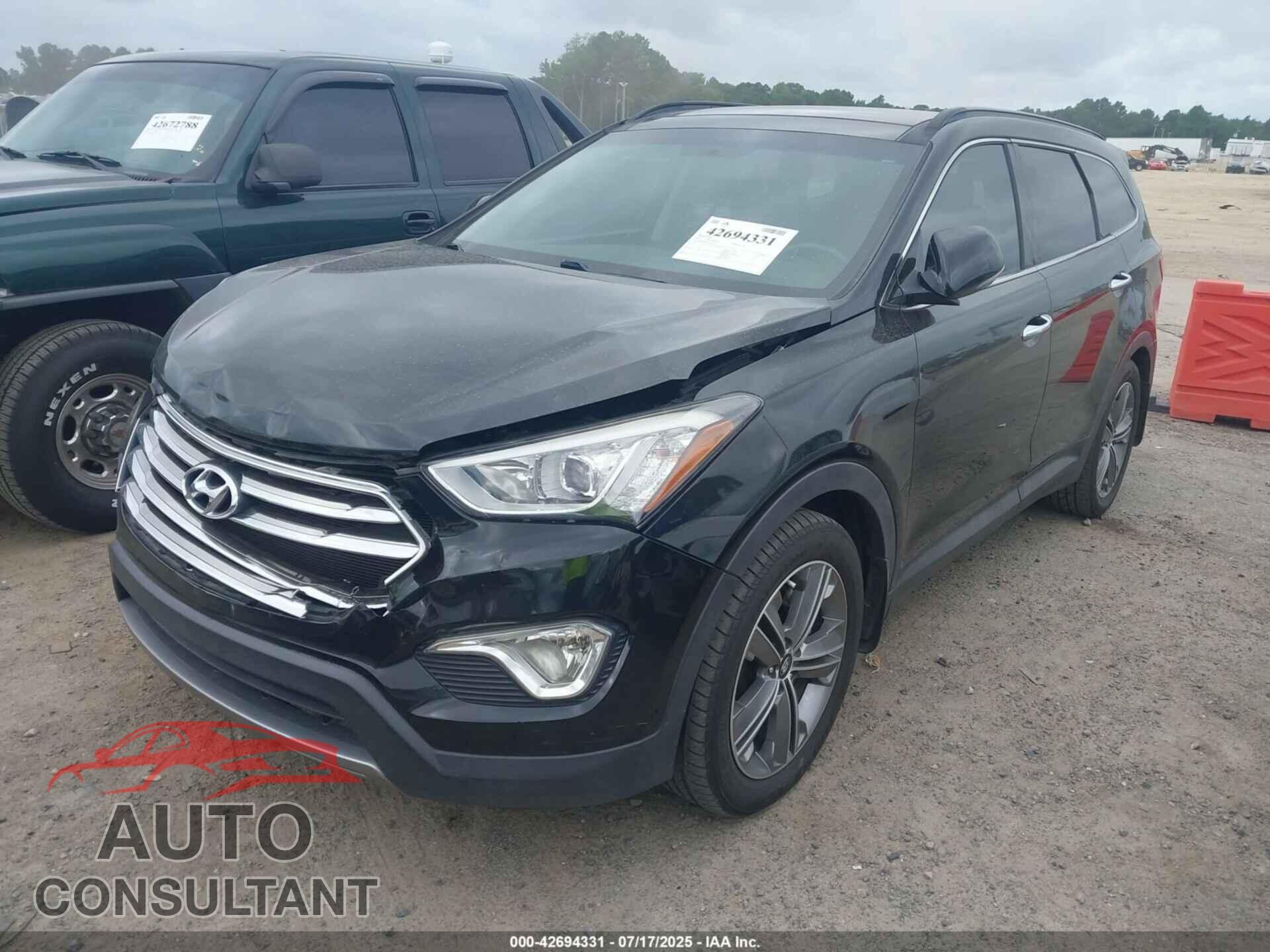 HYUNDAI SANTA FE 2014 - KM8SR4HF2EU072425