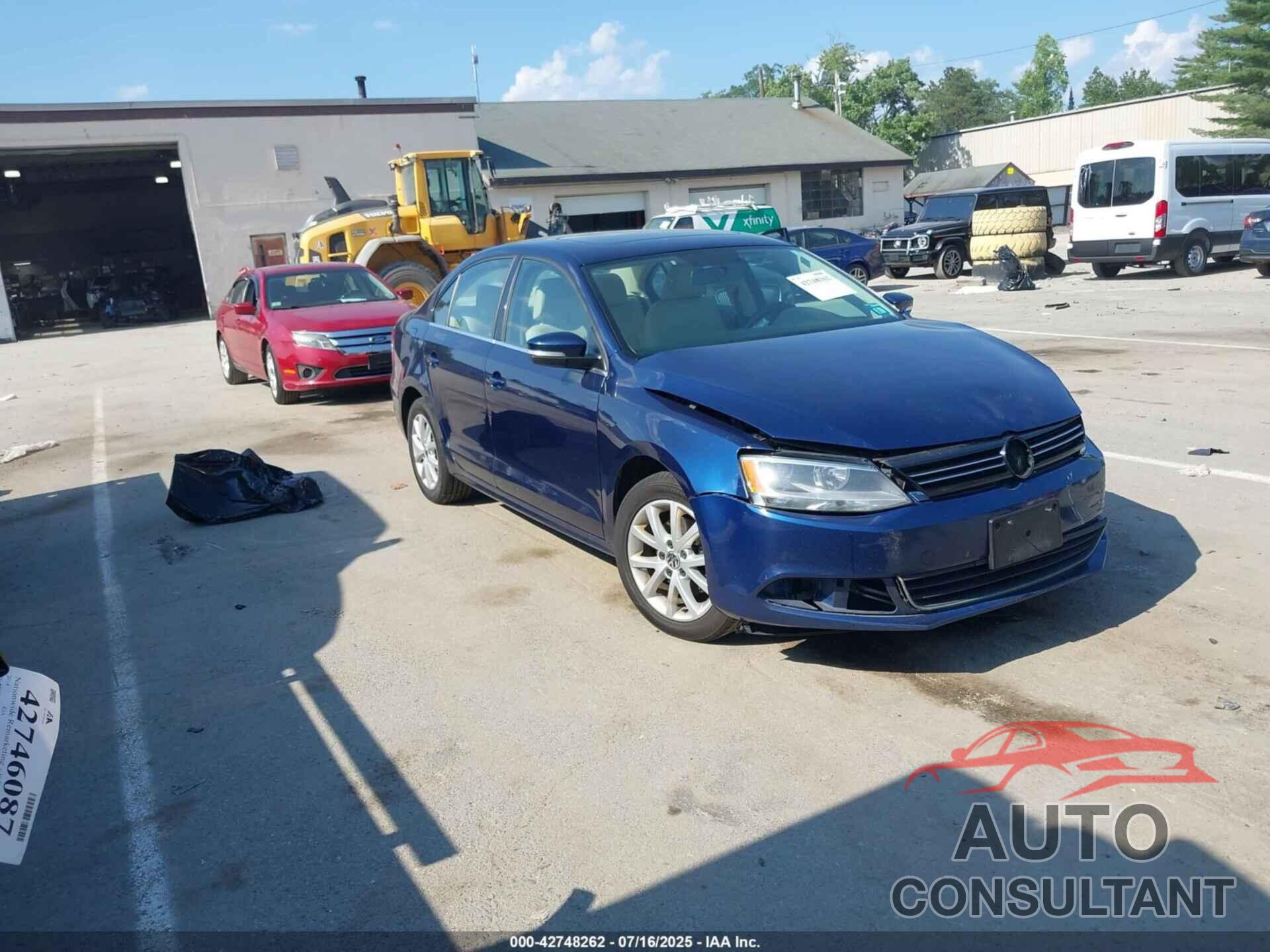VOLKSWAGEN JETTA 2013 - 3VWDP7AJ1DM367552