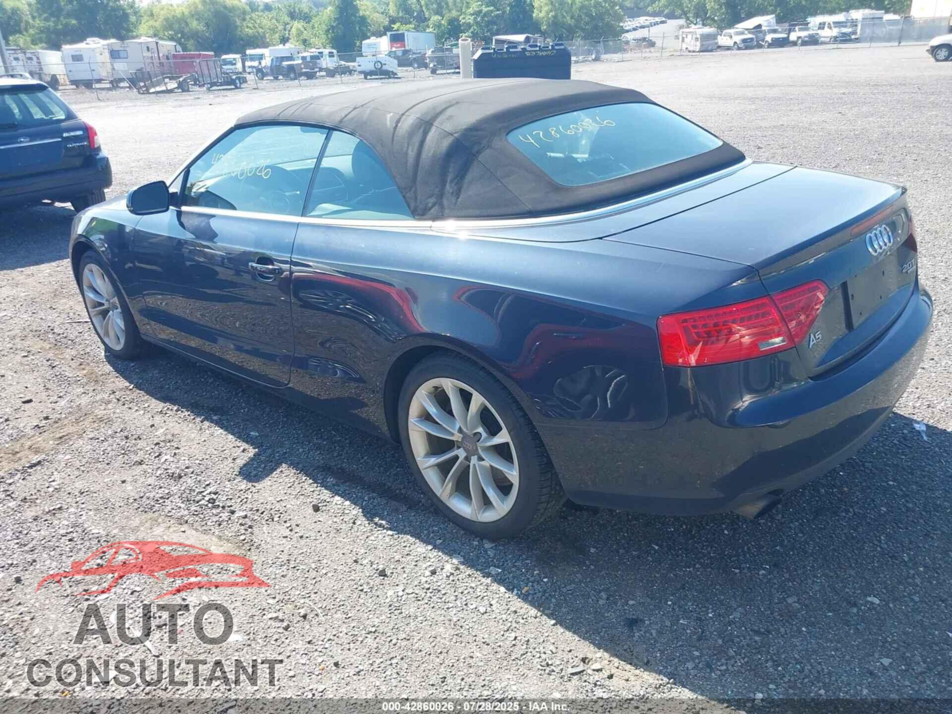 AUDI A5 2013 - WAULFAFH2DN003700
