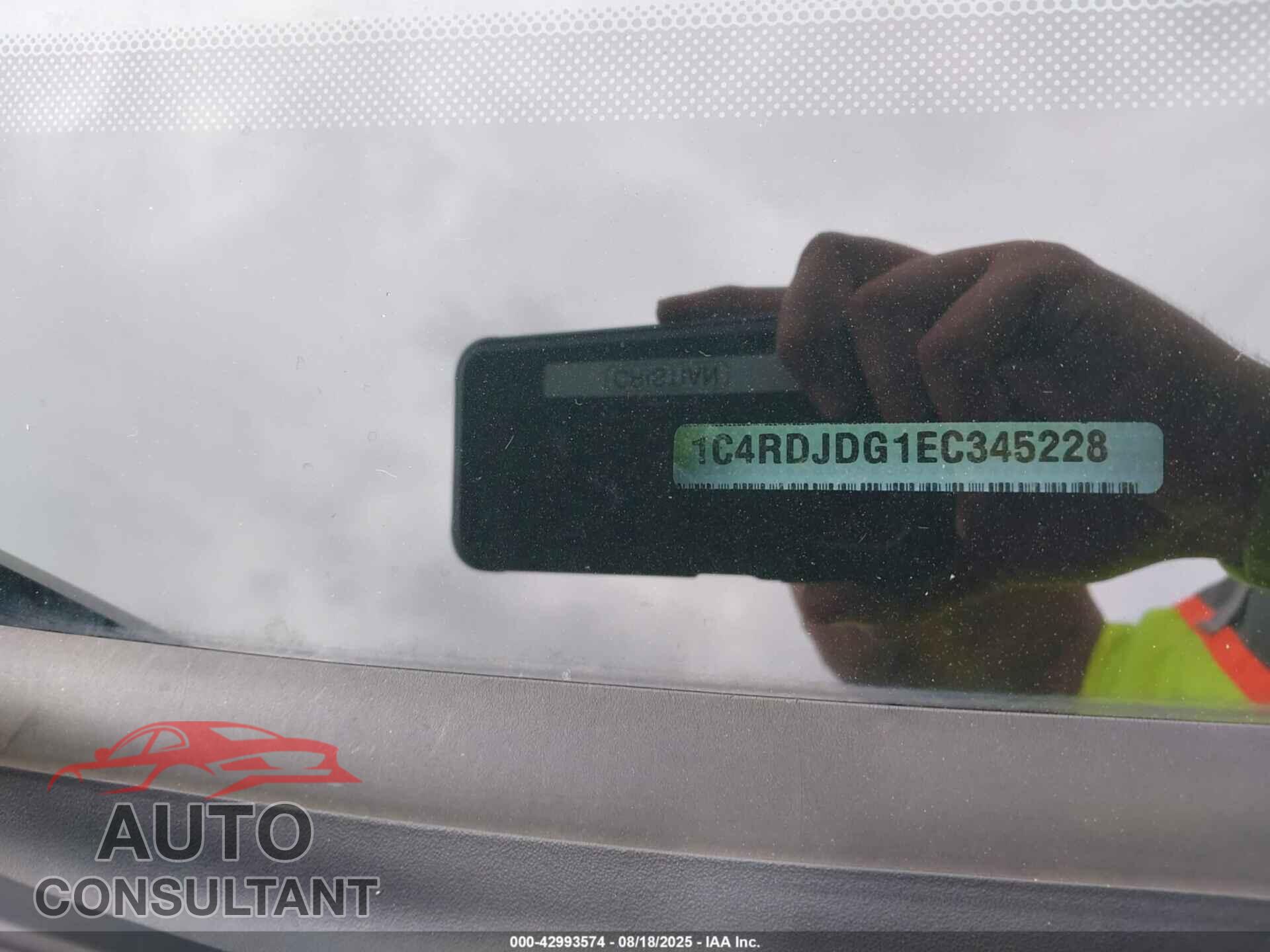 DODGE DURANGO 2014 - 1C4RDJDG1EC345228