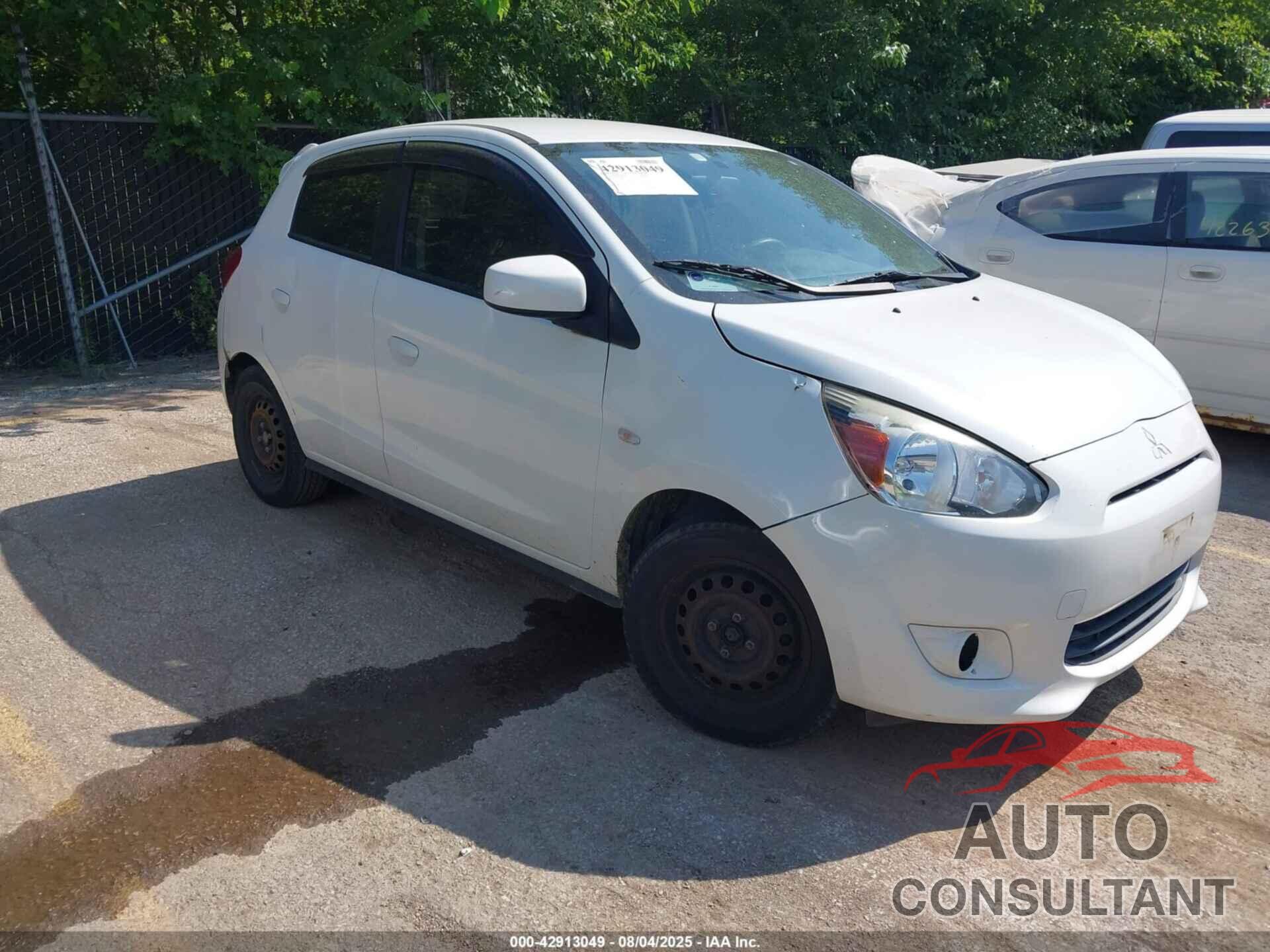 MITSUBISHI MIRAGE 2015 - ML32A3HJ8FH057077
