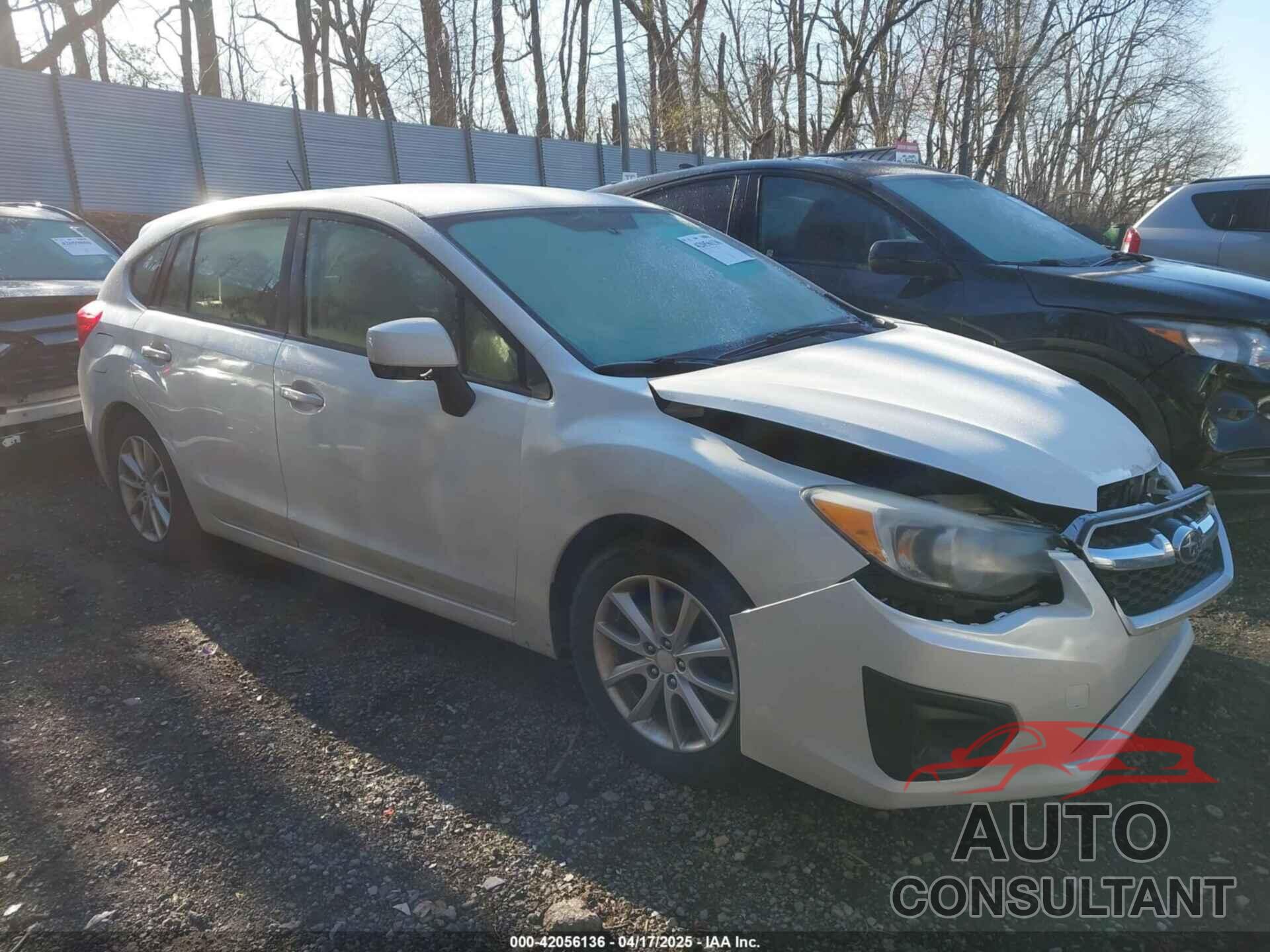 SUBARU IMPREZA 2013 - JF1GPAC60DH846996