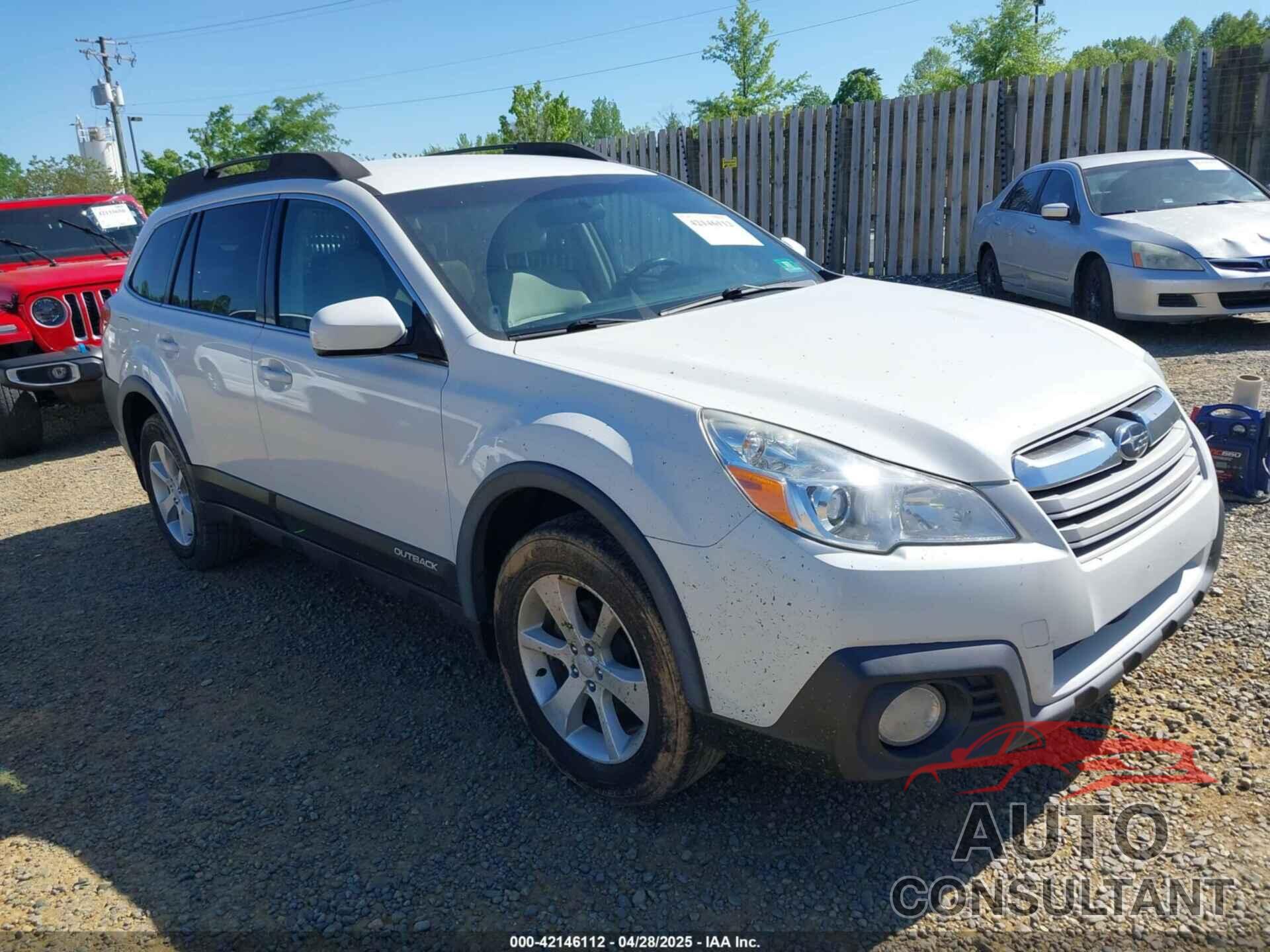 SUBARU OUTBACK 2013 - 4S4BRBCC9D3266732