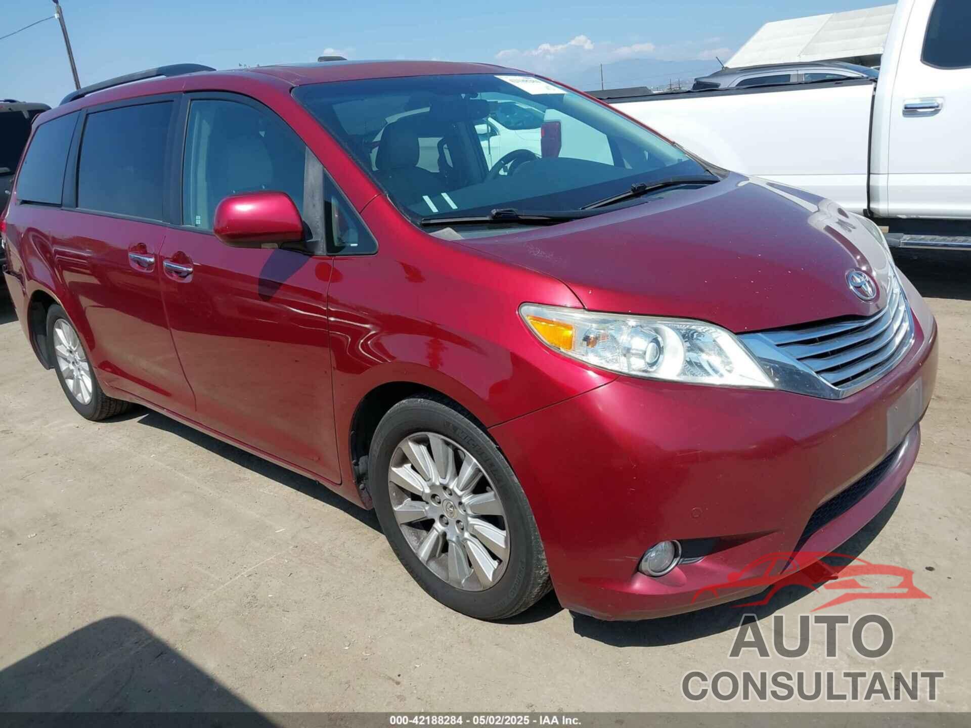 TOYOTA SIENNA 2012 - 5TDYK3DC4CS193516