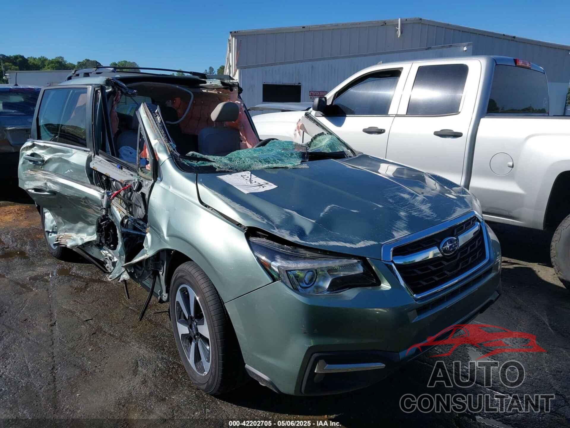 SUBARU FORESTER 2018 - JF2SJARC9JH416836
