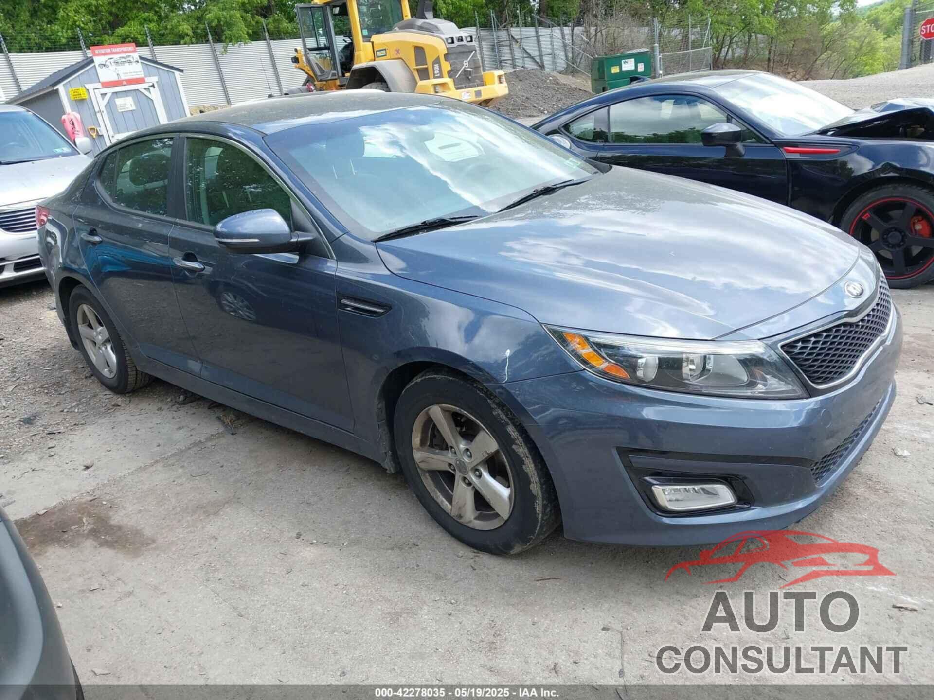 KIA OPTIMA 2015 - KNAGM4A72F5580043