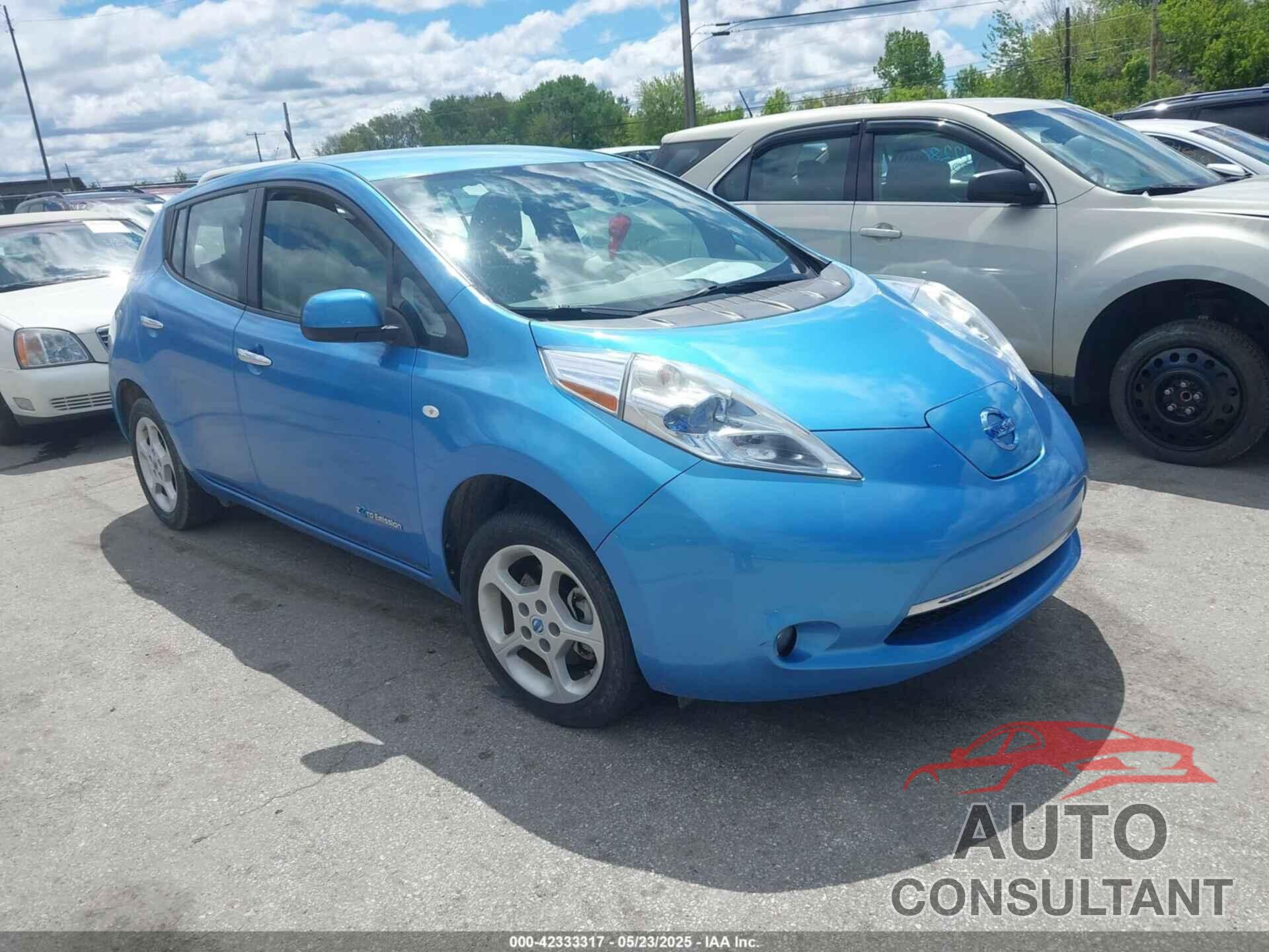 NISSAN LEAF 2011 - JN1AZ0CP6BT004917