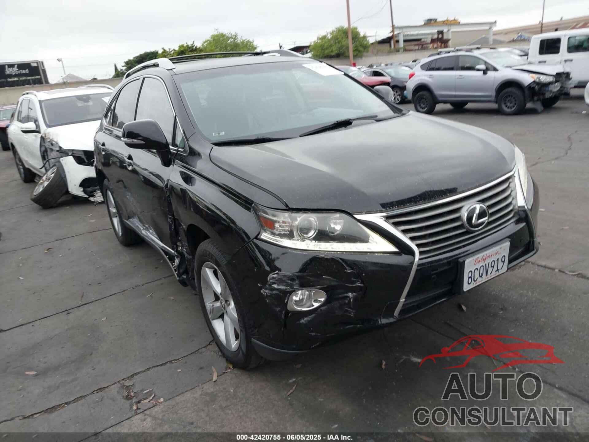 LEXUS RX 350 2015 - 2T2ZK1BA4FC177304