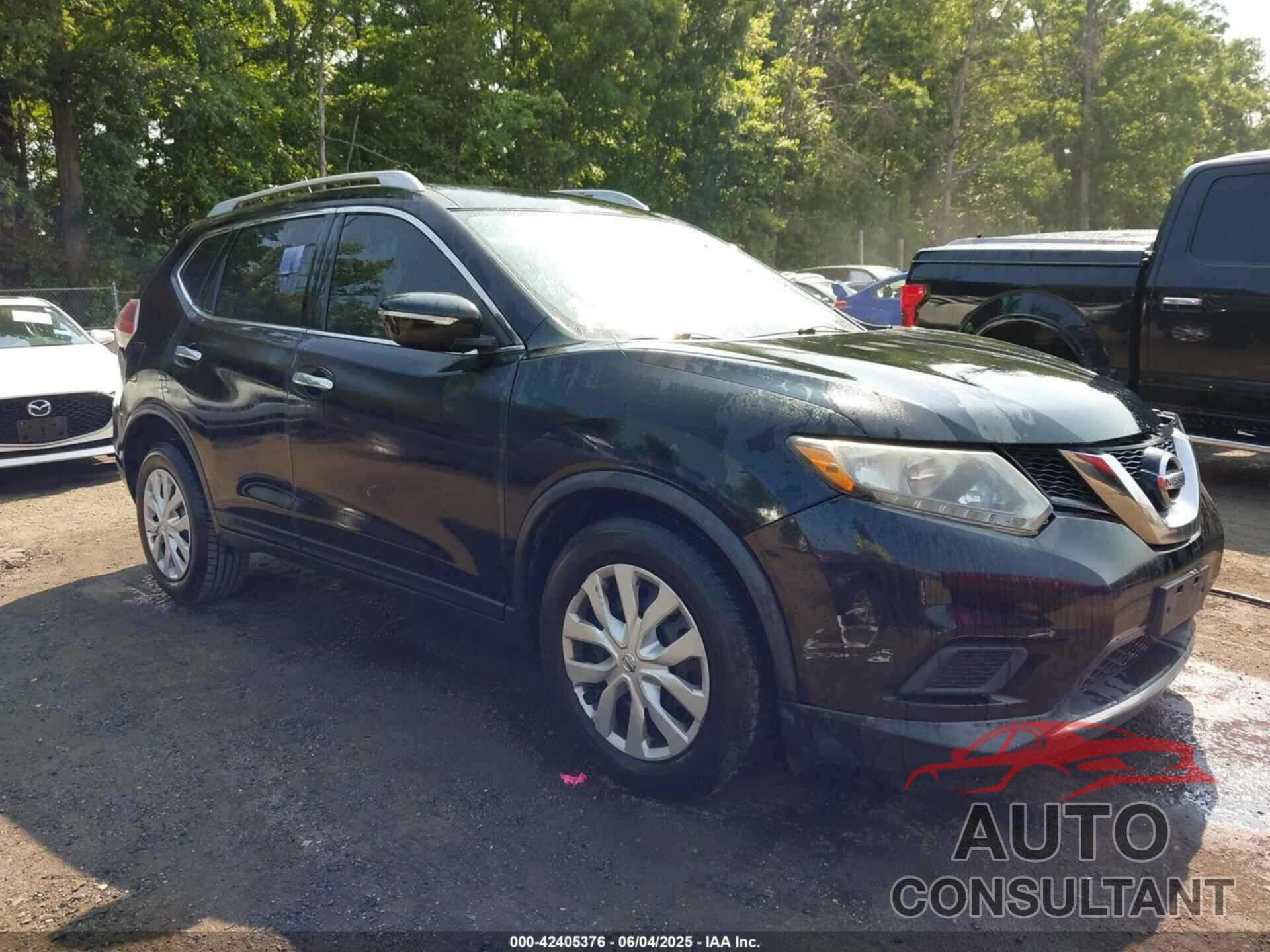 NISSAN ROGUE 2015 - KNMAT2MV1FP528286