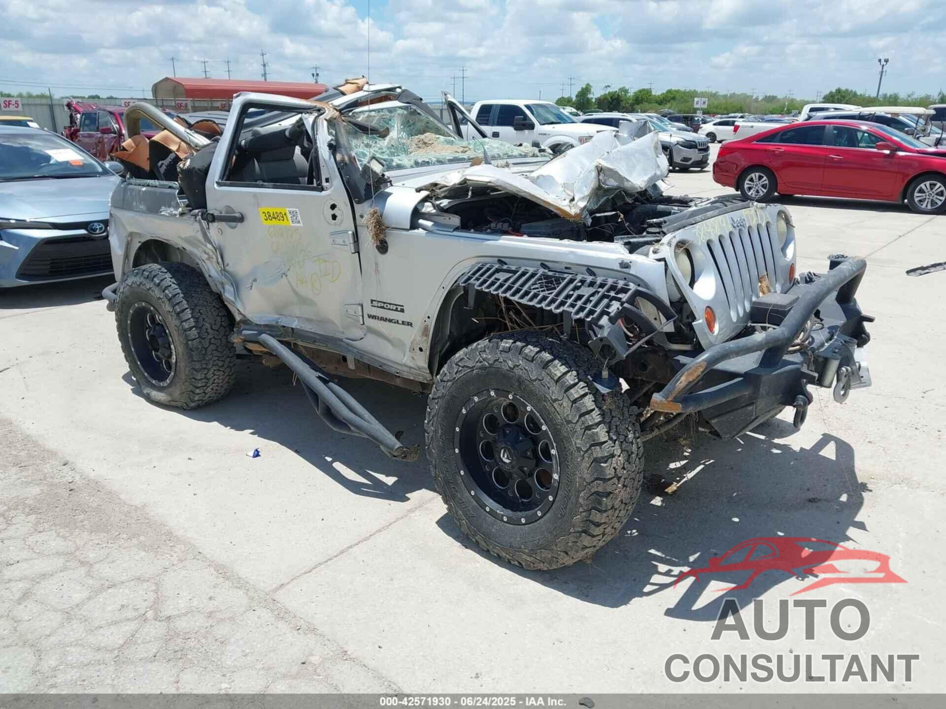 JEEP WRANGLER 2010 - 1J4AA2D13AL227225