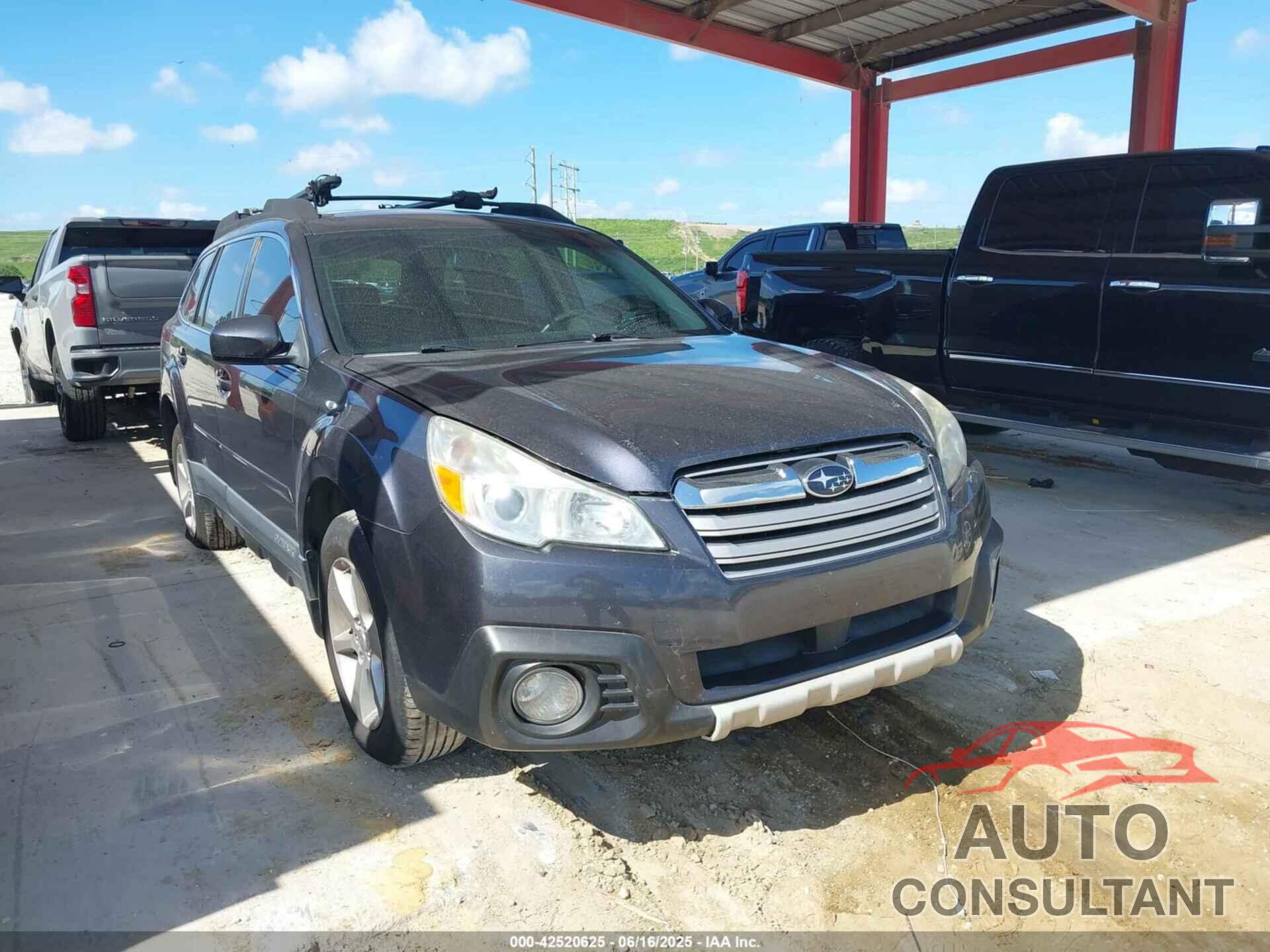 SUBARU OUTBACK 2013 - 4S4BRCKC5D3213596
