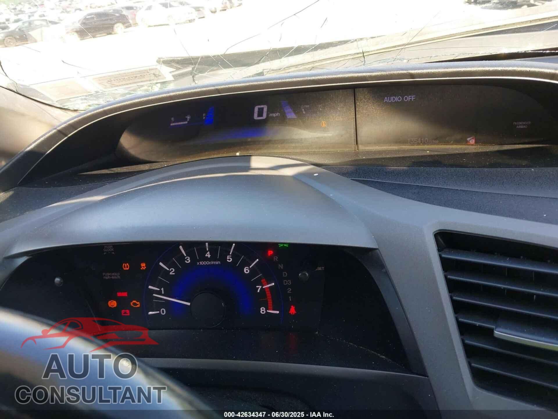 HONDA CIVIC 2012 - 19XFB2F59CE014378