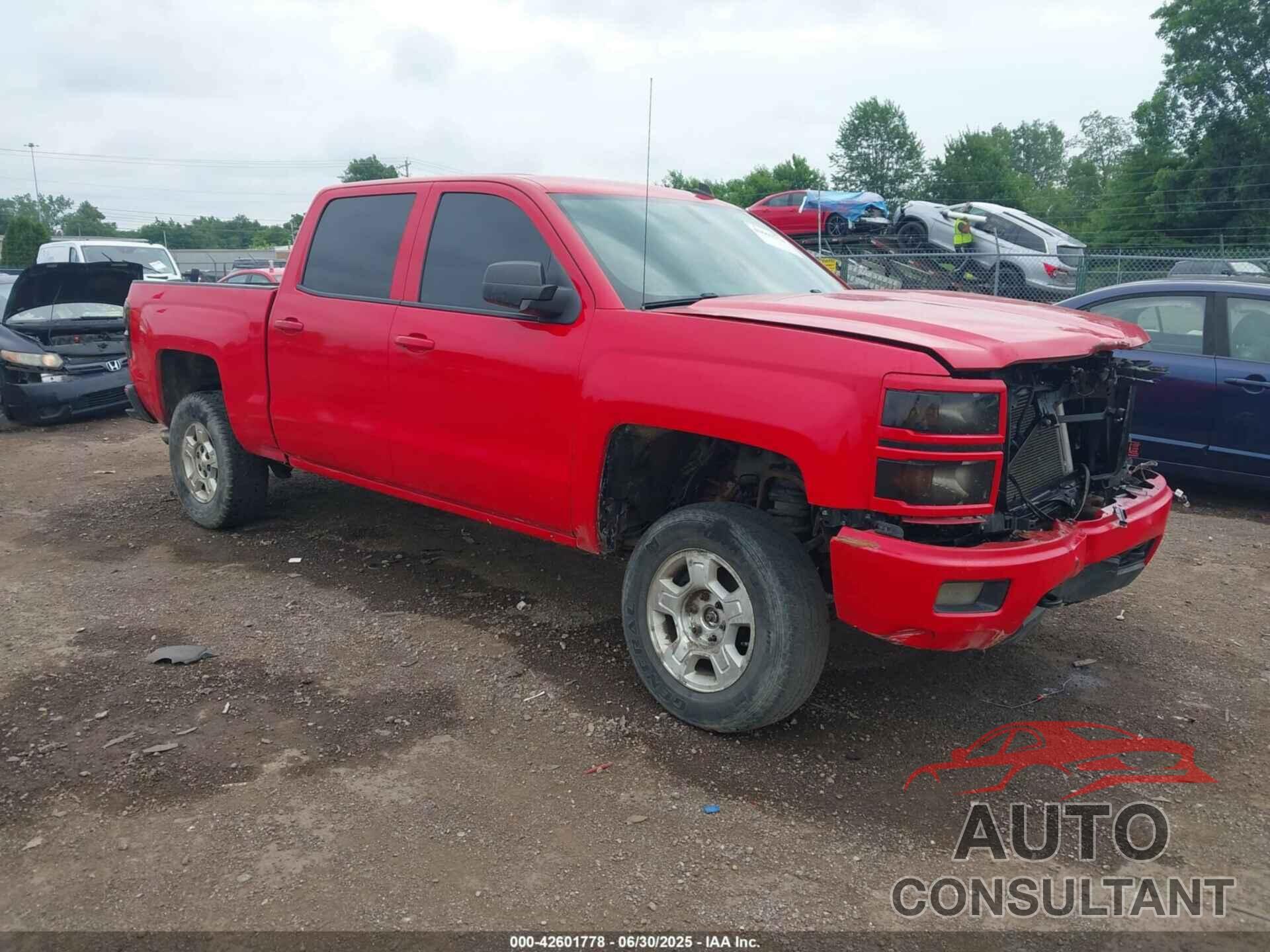 CHEVROLET SILVERADO 1500 2014 - 3GCUKREC9EG141896
