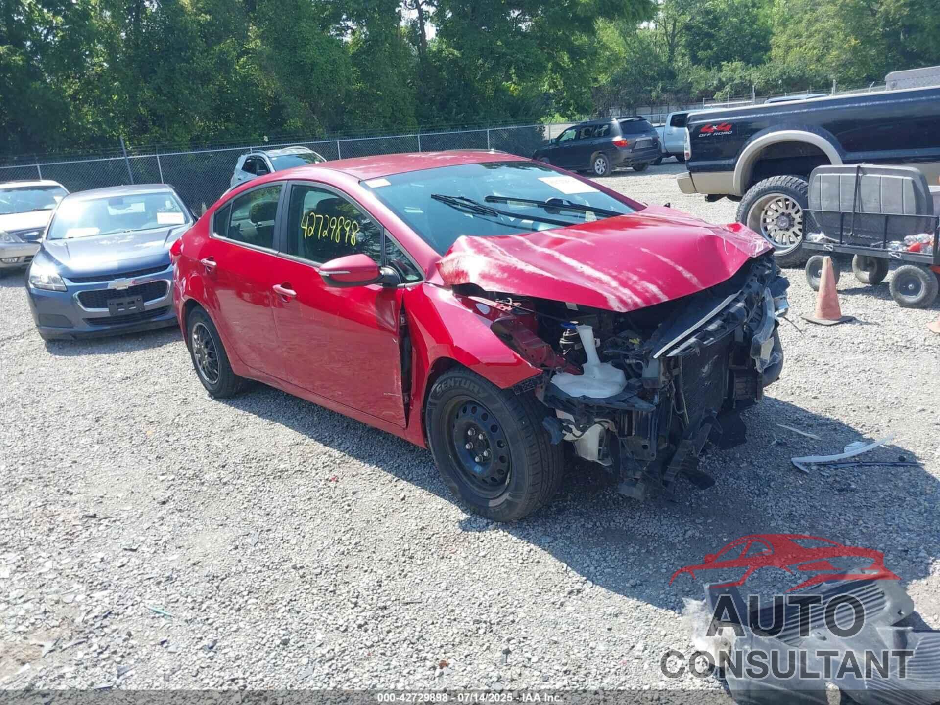 KIA FORTE 2015 - KNAFX4A65F5258071