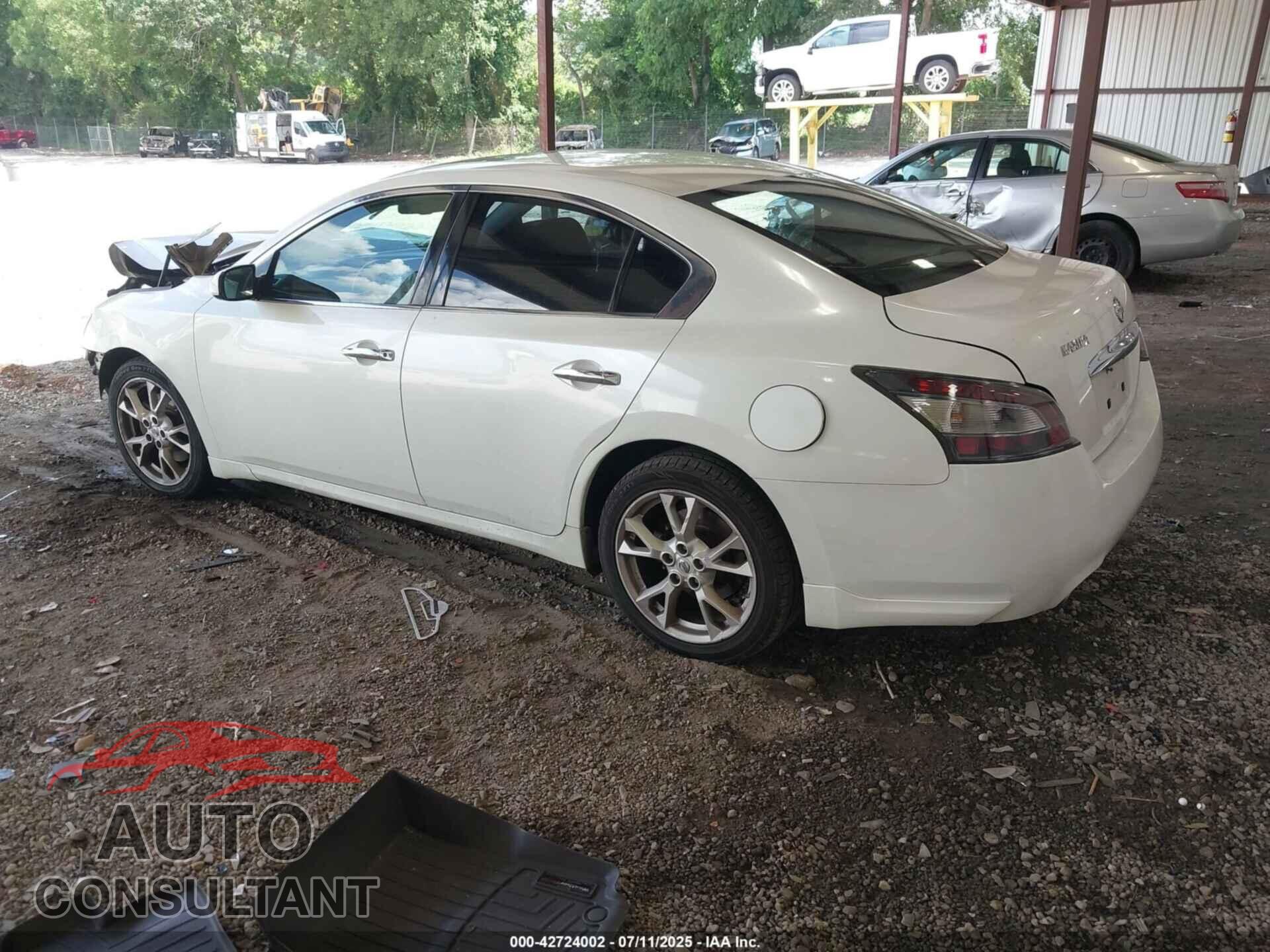 NISSAN MAXIMA 2013 - 1N4AA5AP3DC821307