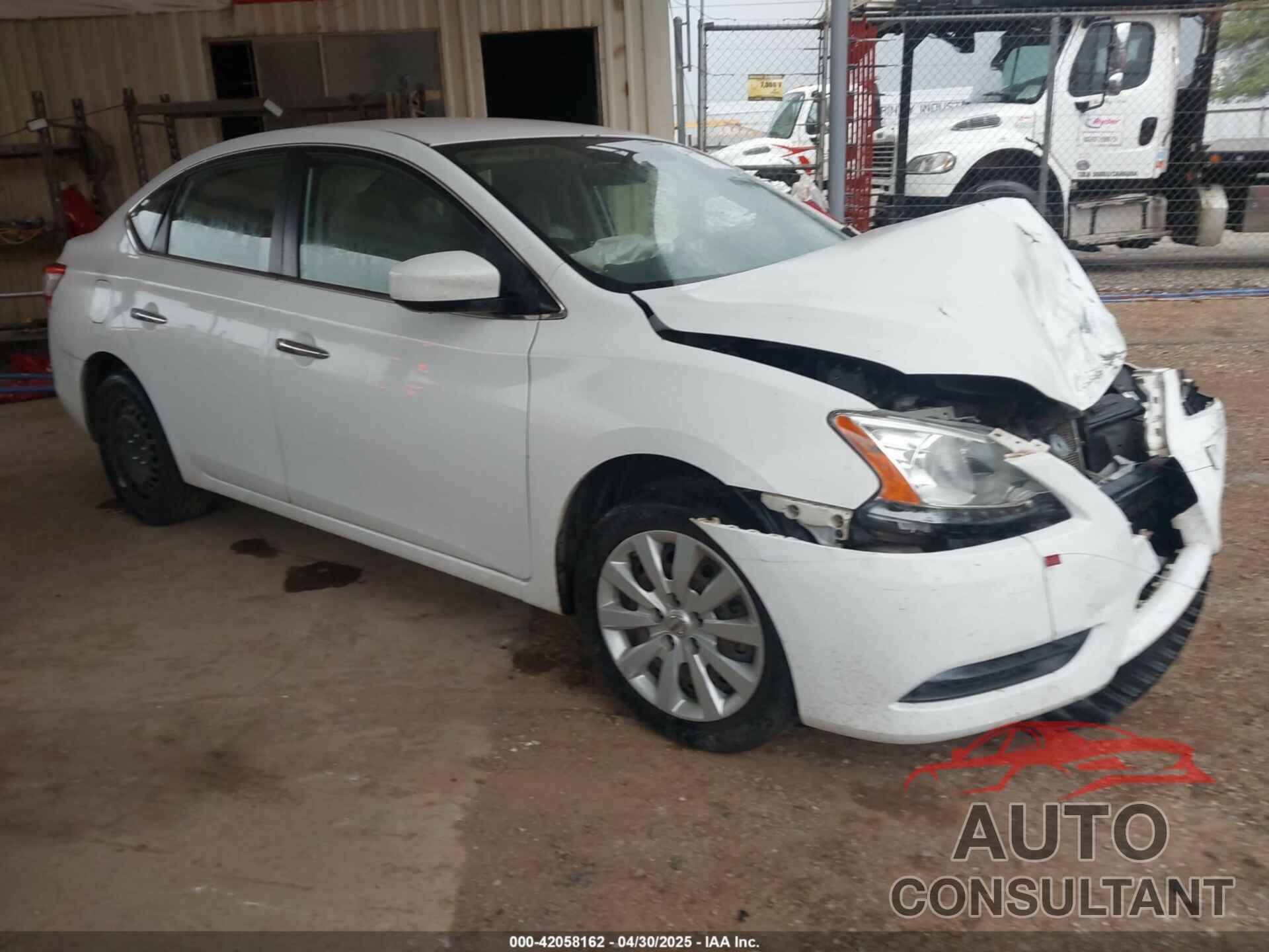 NISSAN SENTRA 2015 - 3N1AB7AP5FY378030